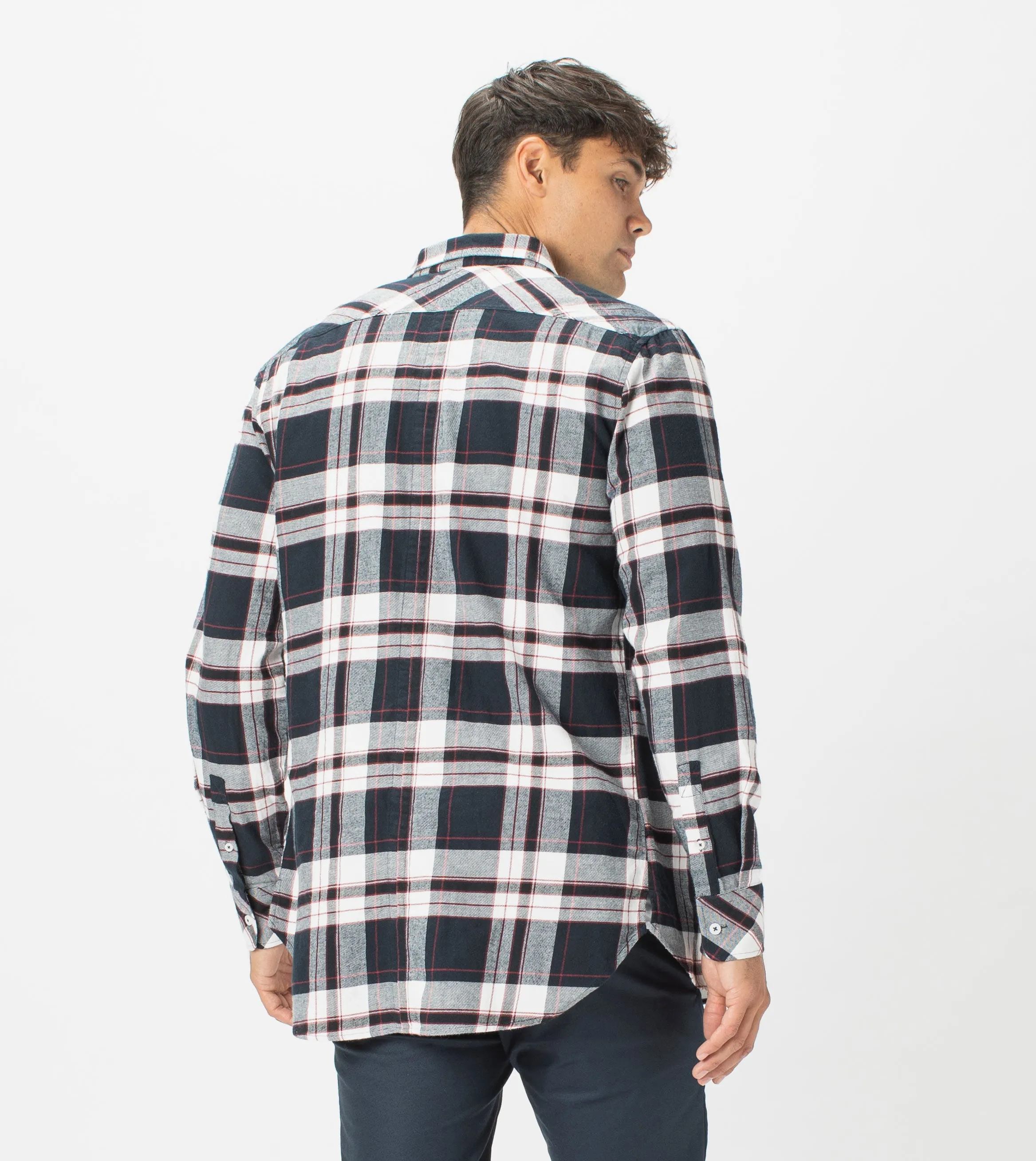 7 Foot Work Flannel LS Shirt Ink