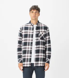 7 Foot Work Flannel LS Shirt Ink