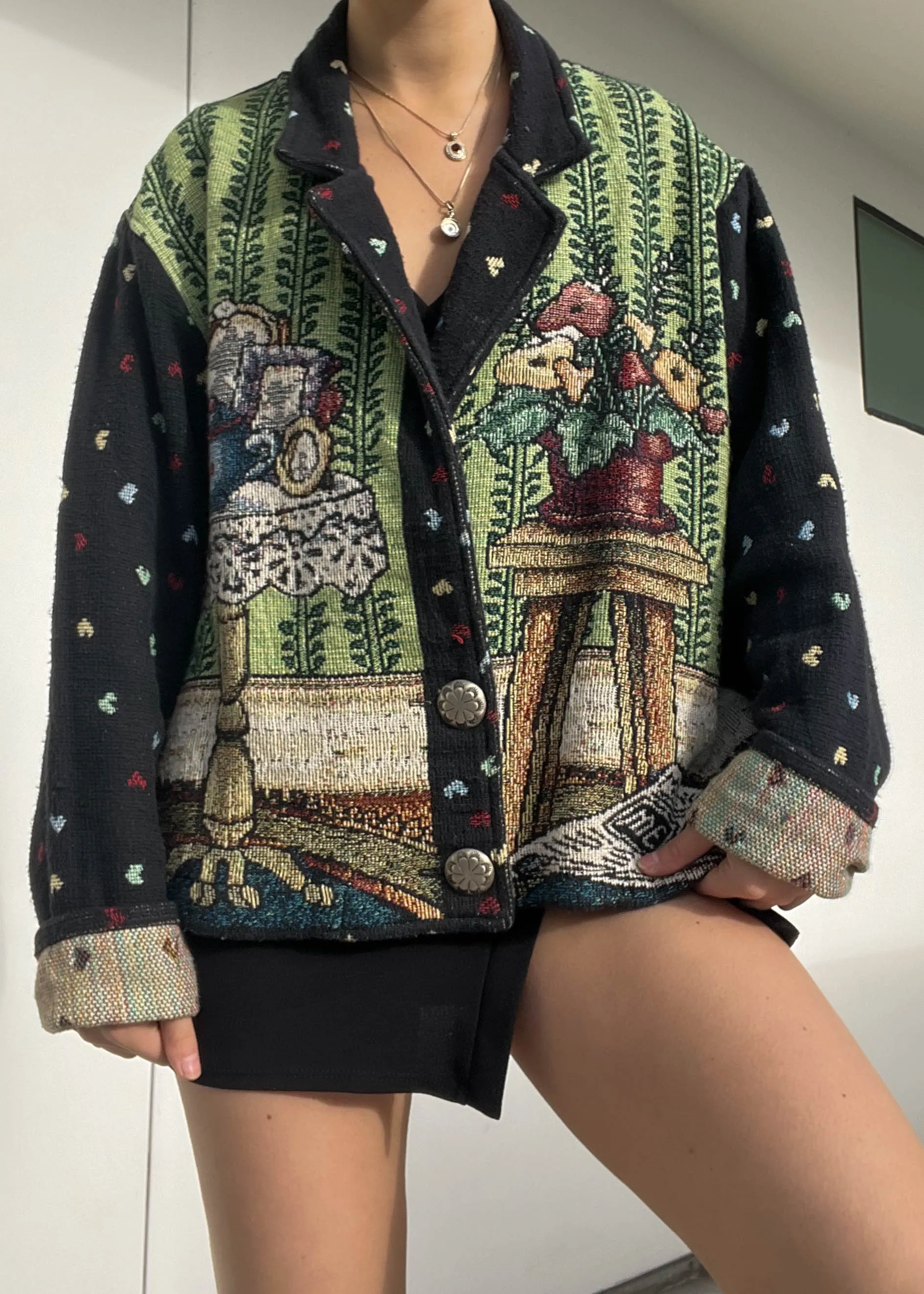 80's Tapestry Jacket (XL)