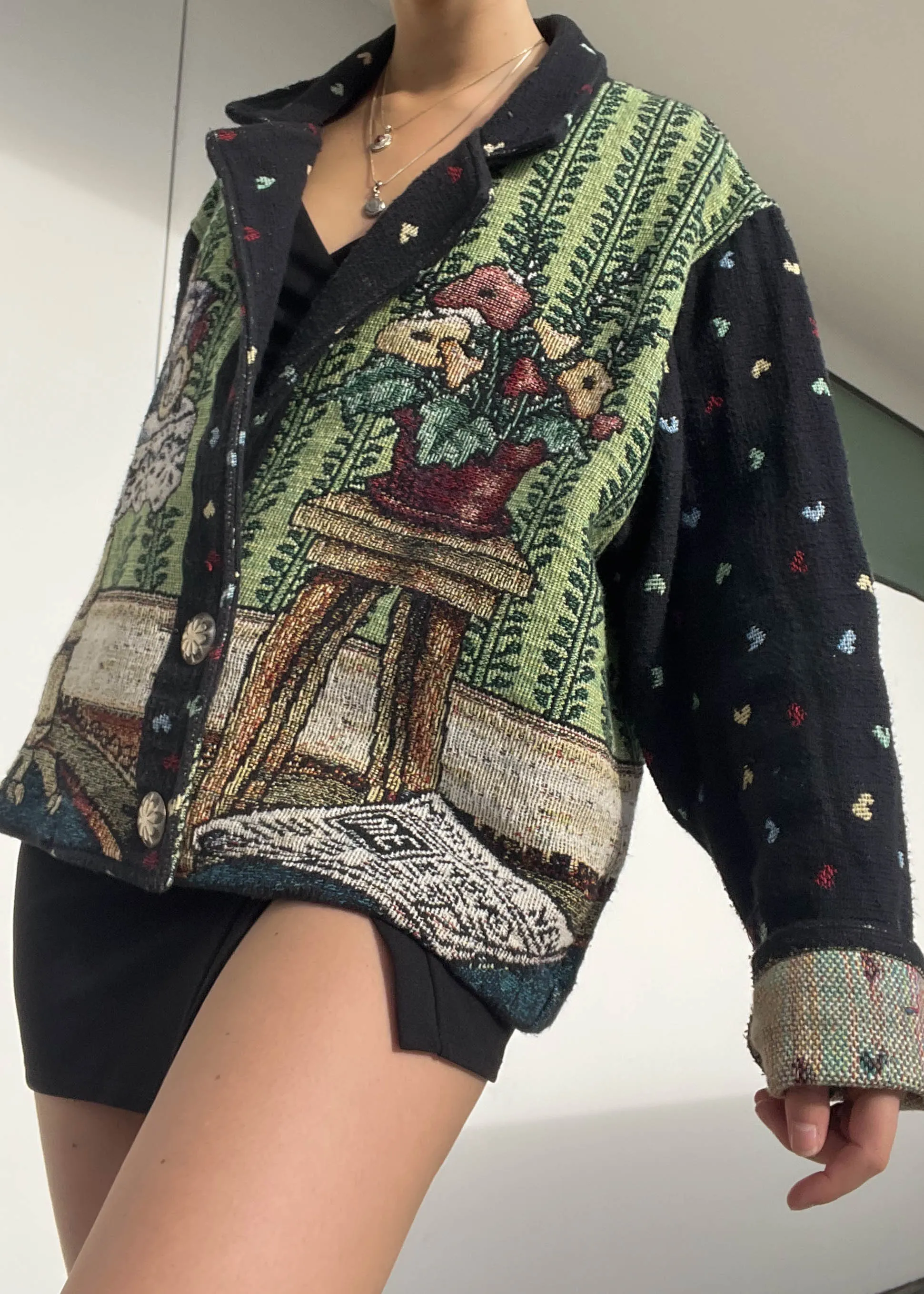 80's Tapestry Jacket (XL)