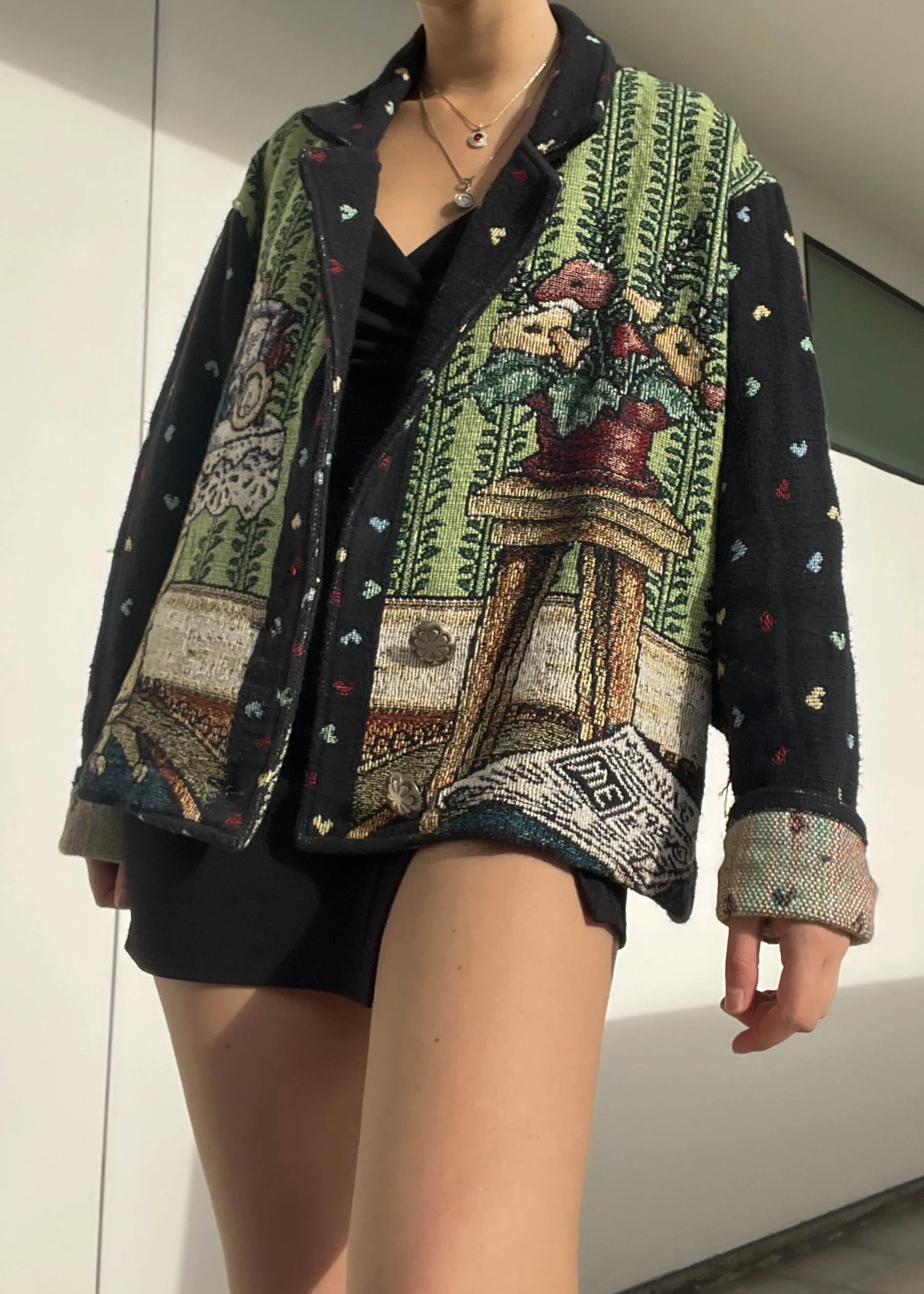 80's Tapestry Jacket (XL)