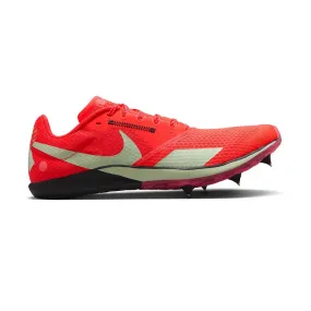 All Gender Nike Rival XC 6 Cross-Country Spikes - Bright Crimson/Vapor Green/Black - Regular (D)