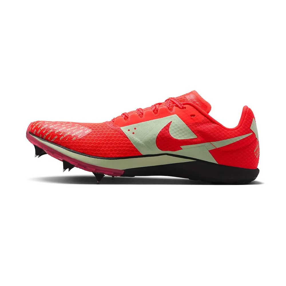 All Gender Nike Rival XC 6 Cross-Country Spikes - Bright Crimson/Vapor Green/Black - Regular (D)