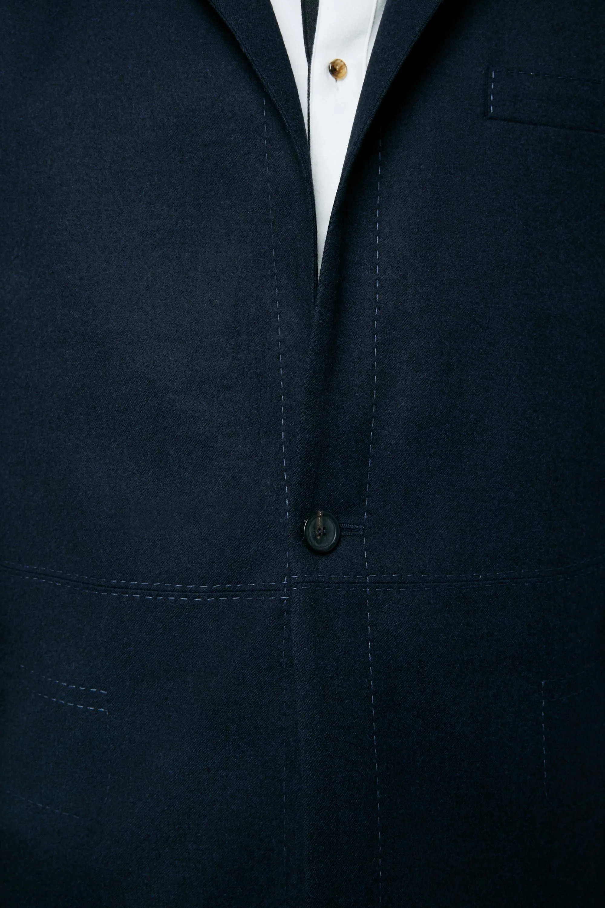 Architect’s Jacket | Navy Mélange