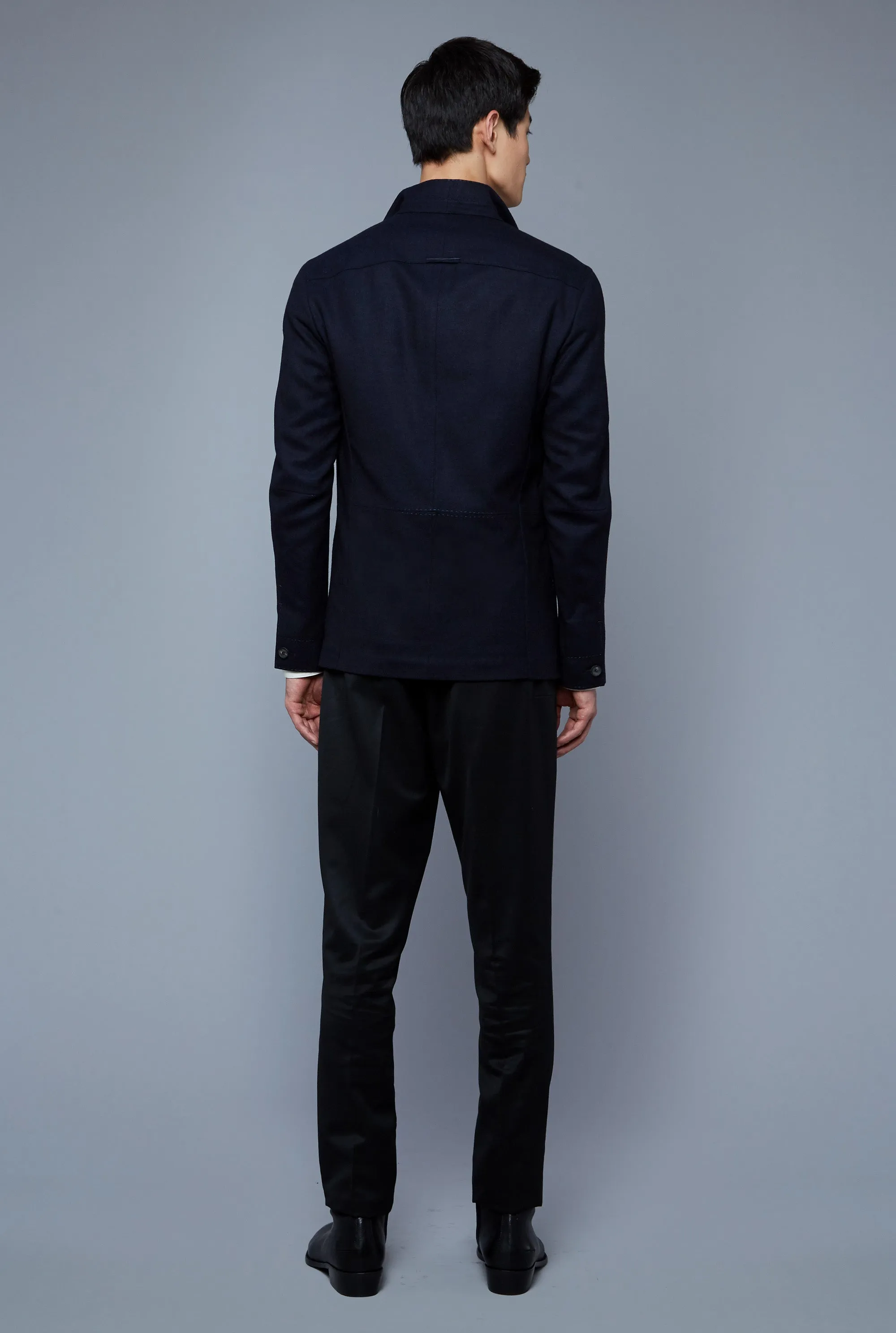 Architect’s Jacket | Navy Mélange