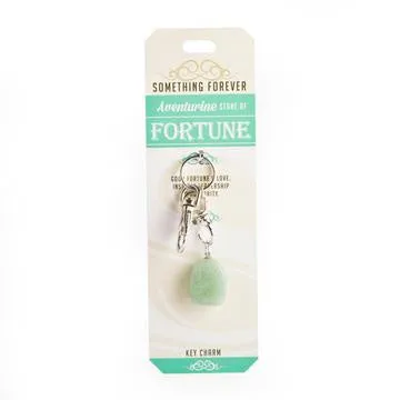 Aventurine - Fortune - Key Charm