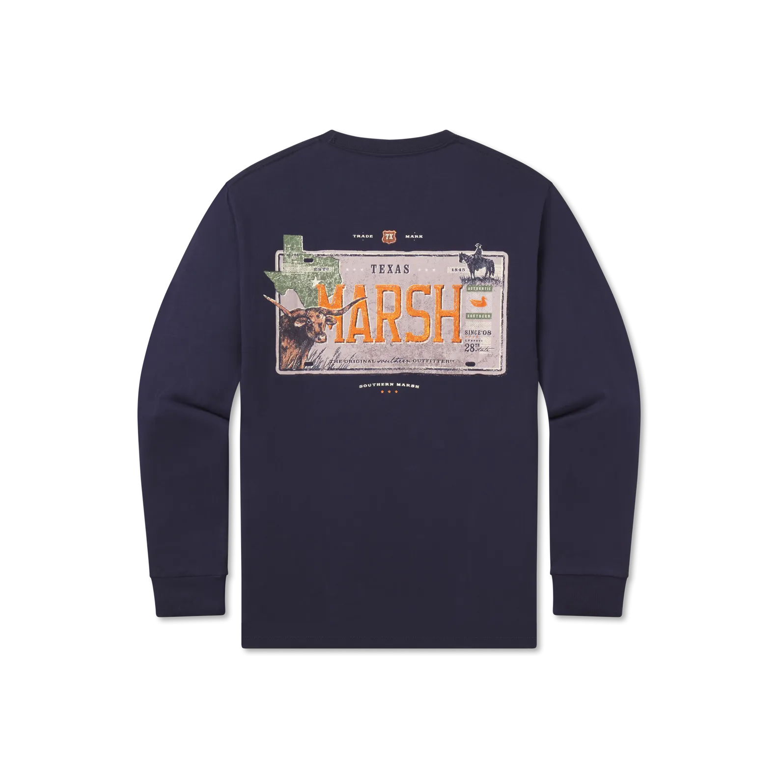 Backroads Collection Tee - Texas - Long Sleeve