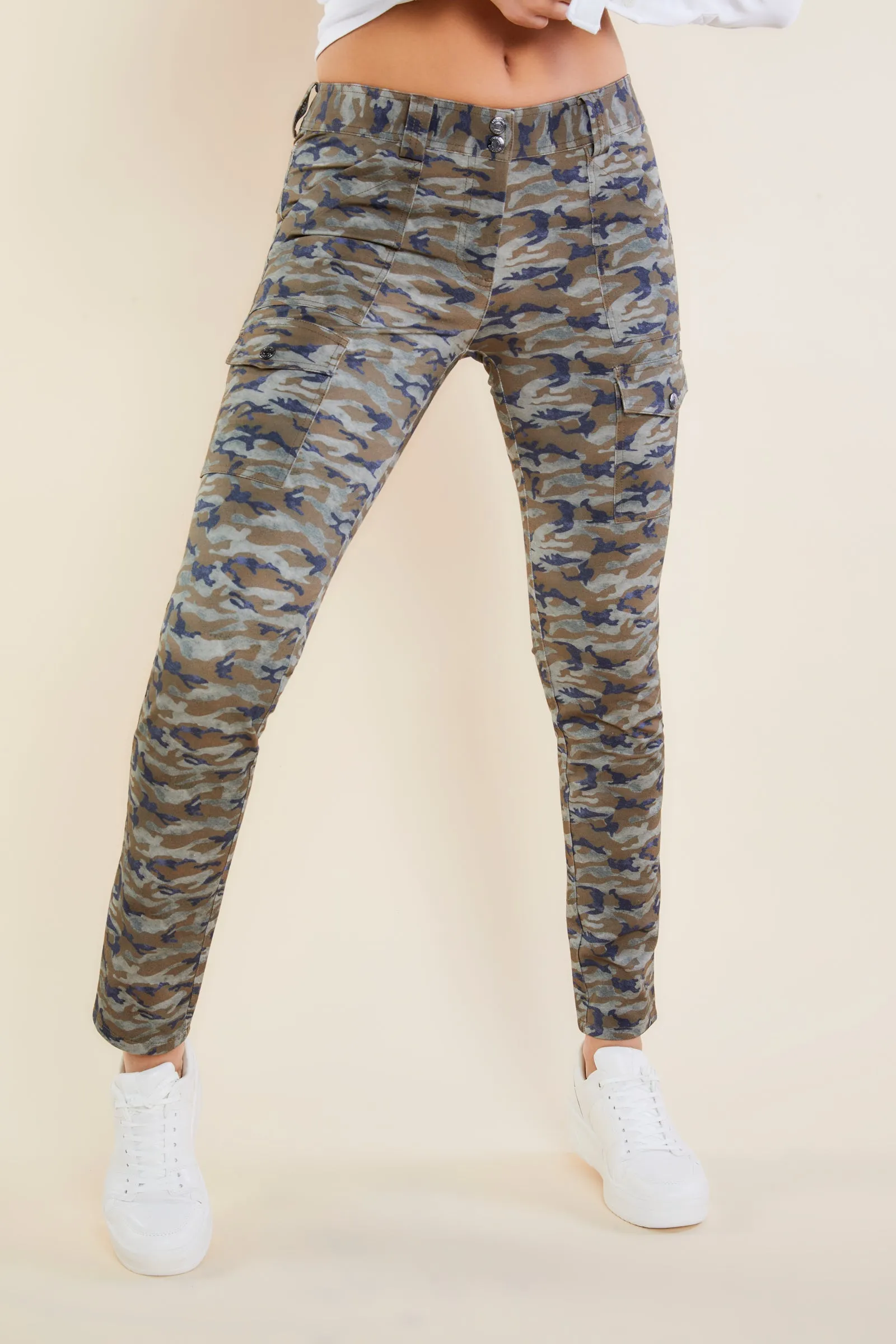 Camo Karo Cargo Pant