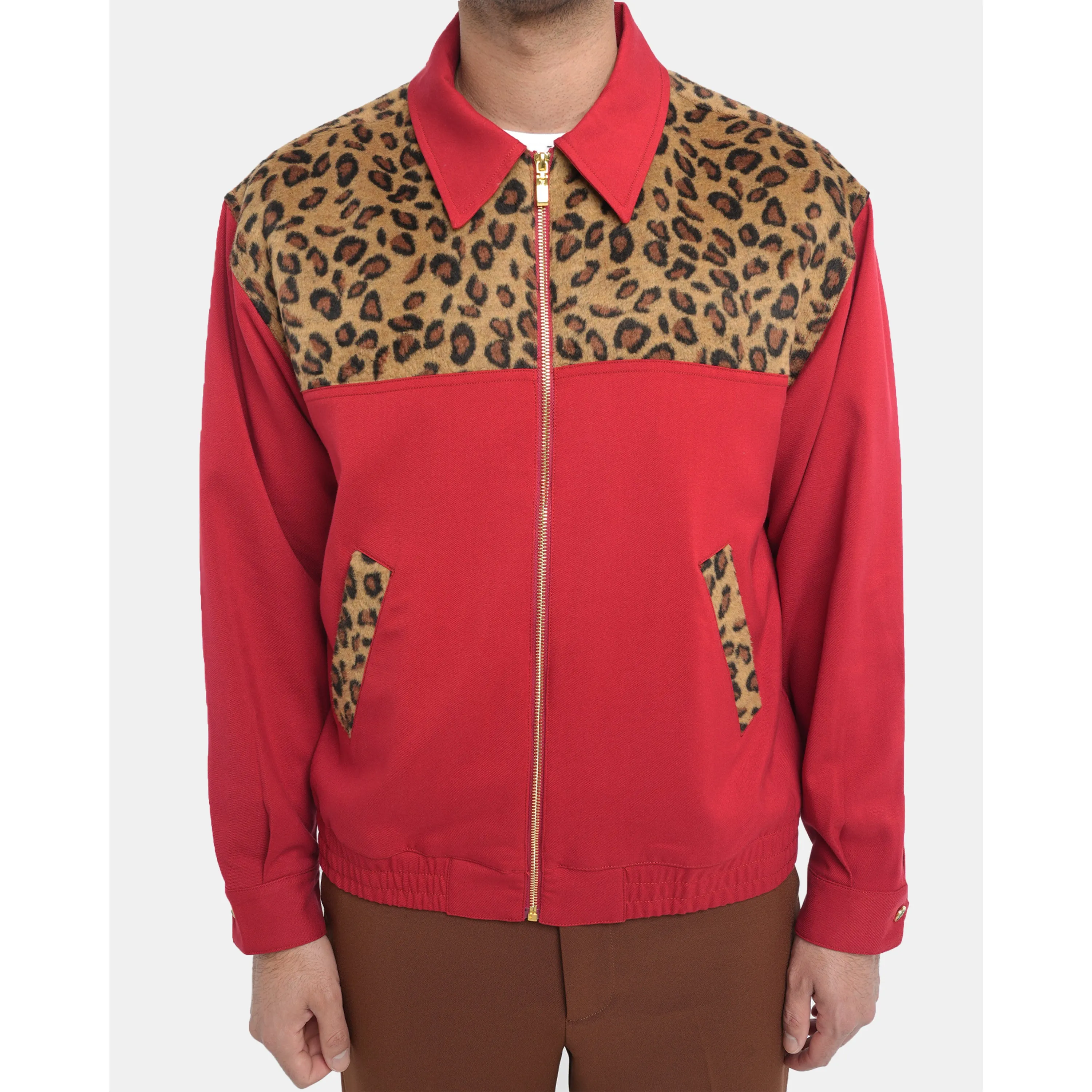 Cheetah Jacket - Red