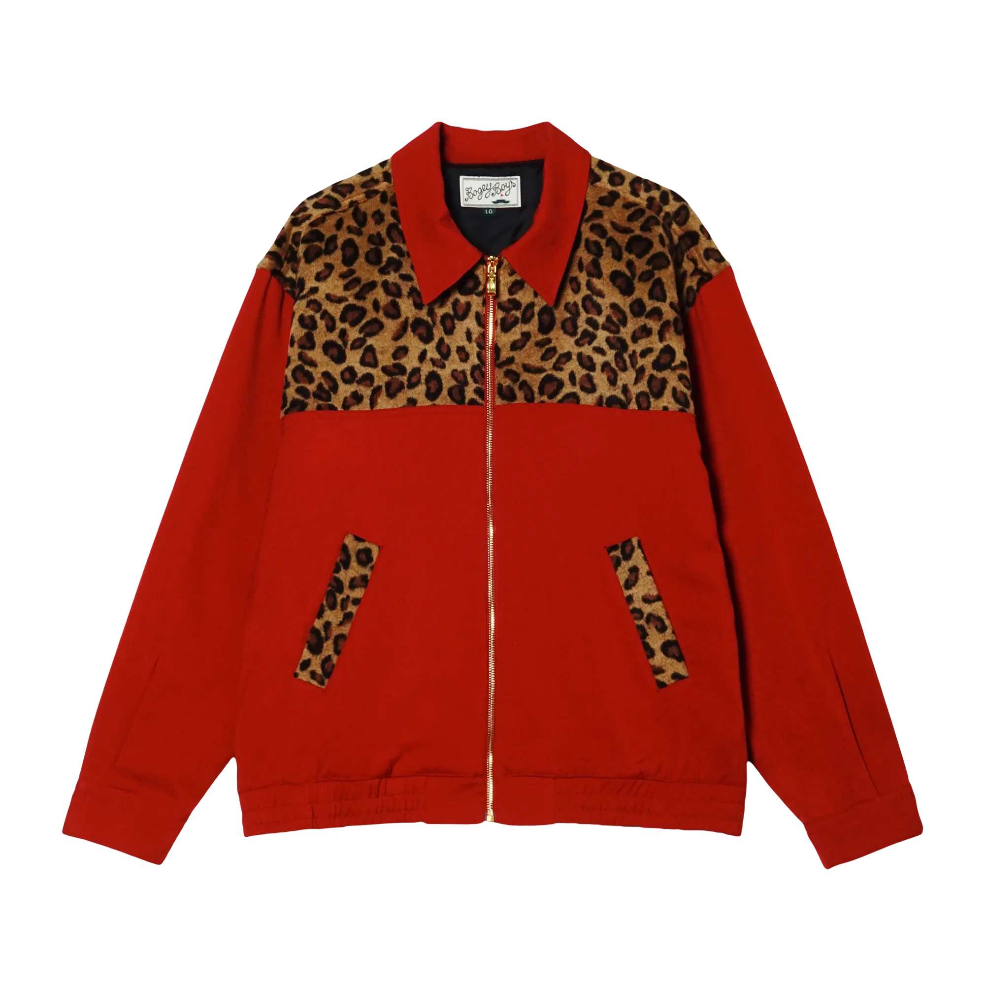 Cheetah Jacket - Red