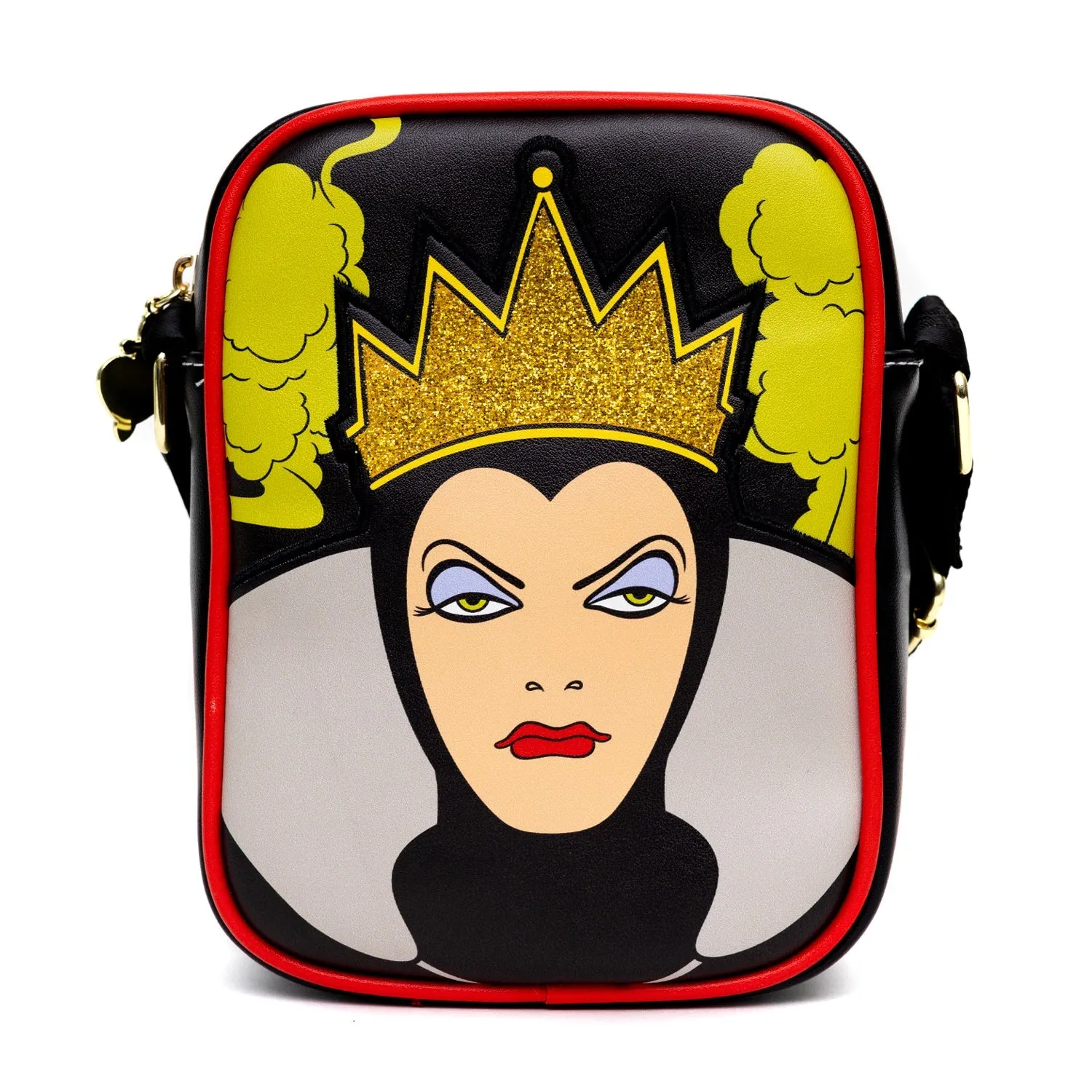 Disney Bag and Wallet Combo, Snow Whites Evil Queen Cauldron Pose Close Up, Vegan Leather