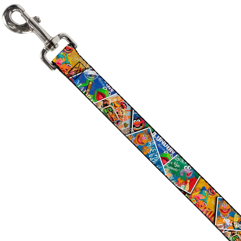 Dog Leash - Muppets Postage Stamps Stacked by Buckle-Down