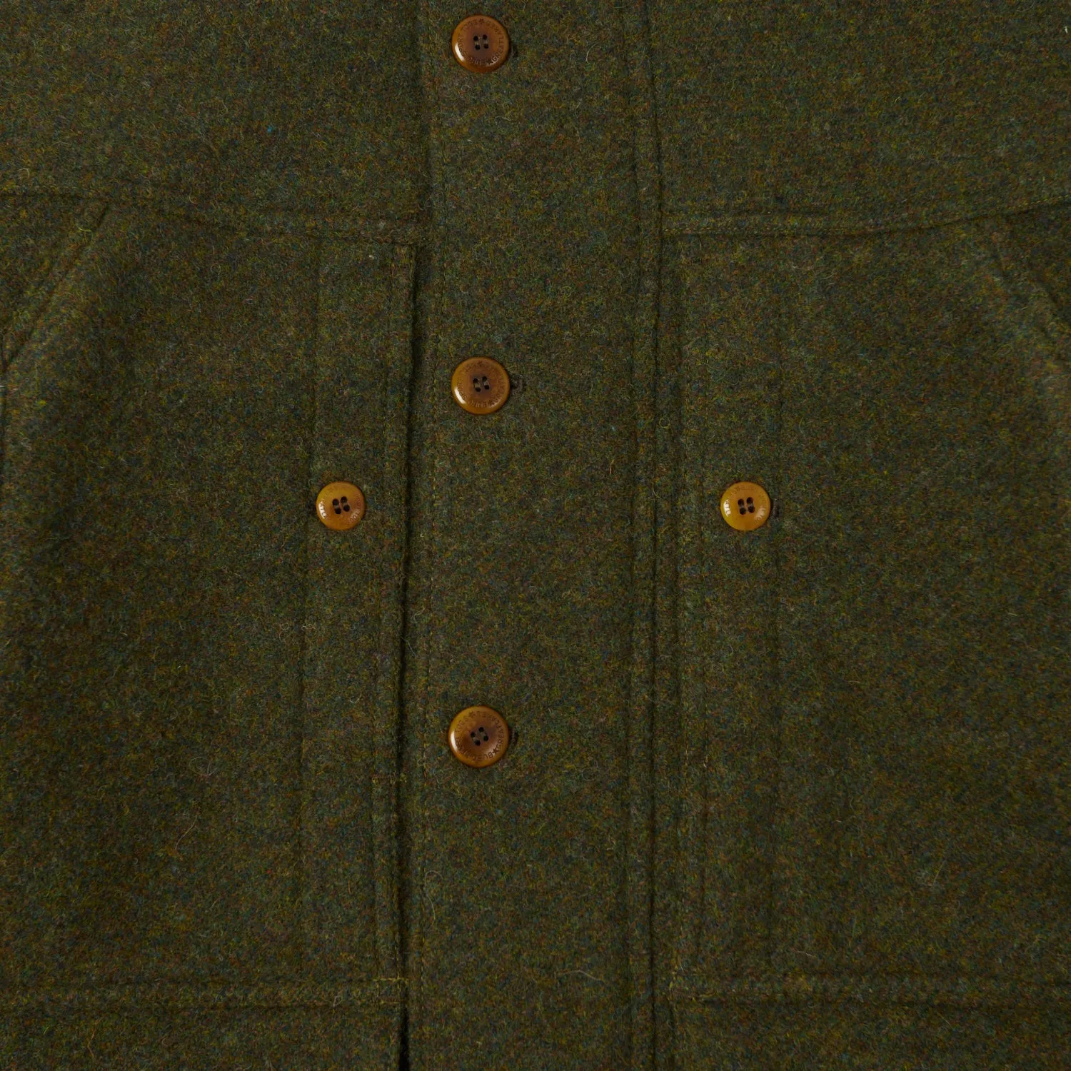 Freewheelers 'Grizzly' Jacket - Grained Olive