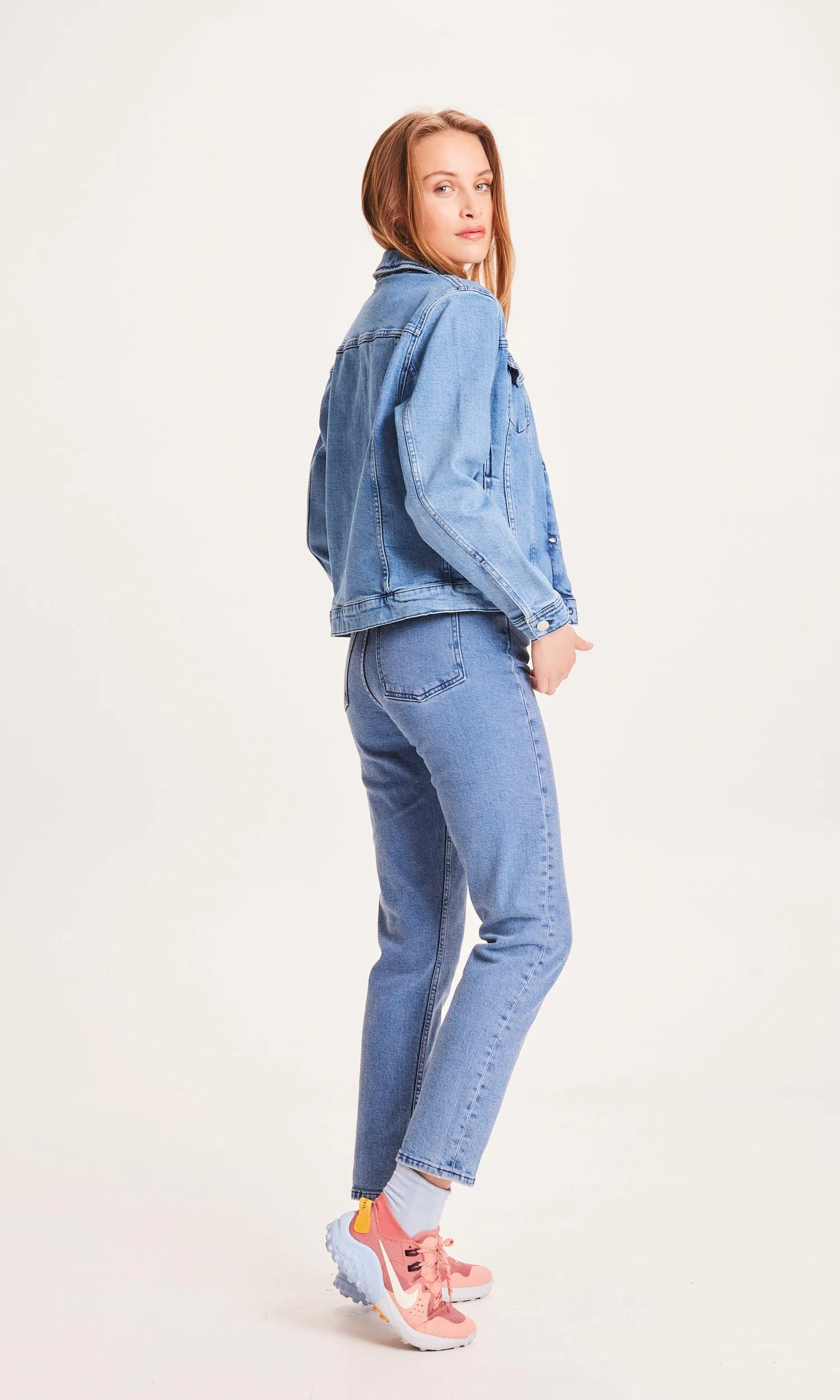 HANA Light Blue denim jacket - Light blue