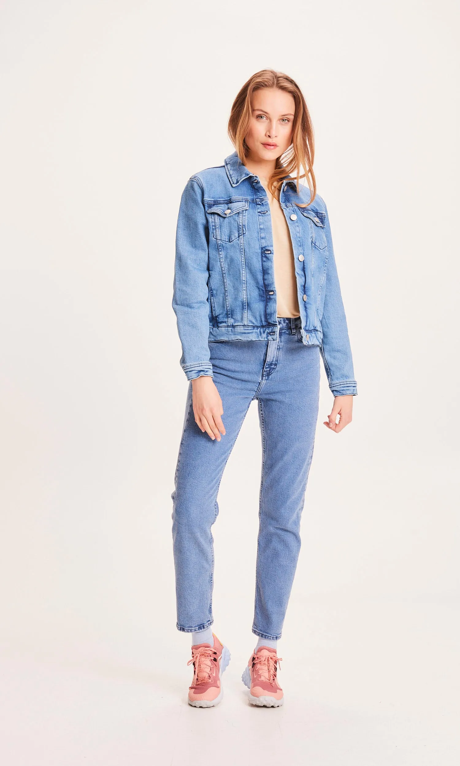 HANA Light Blue denim jacket - Light blue