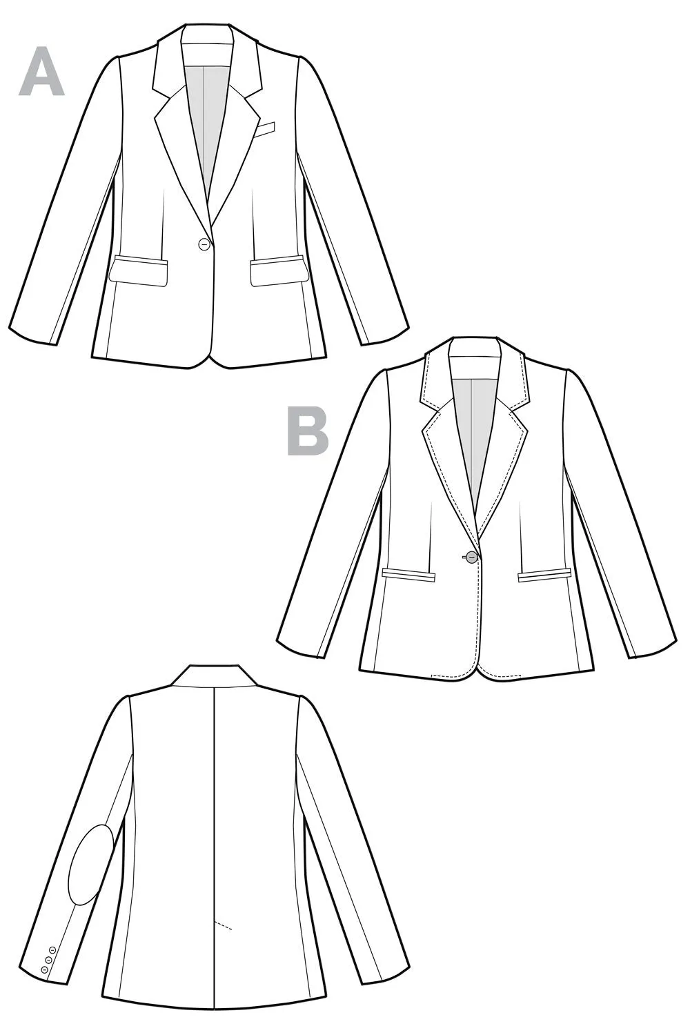 Jasika Blazer Pattern