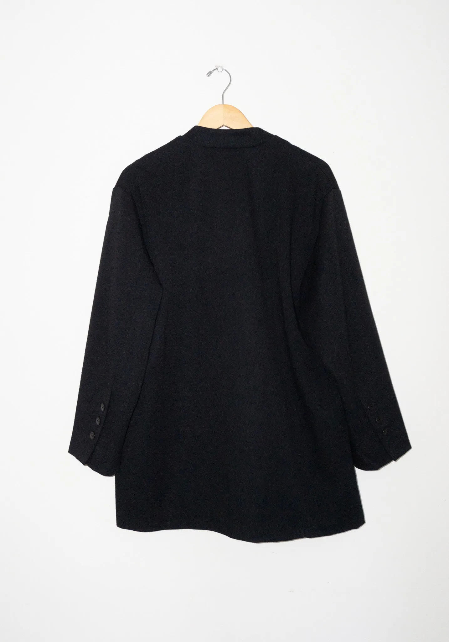 Light Wool Jacket in Black