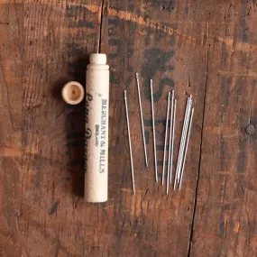 Long Darners in a Wooden Case (10 needles)