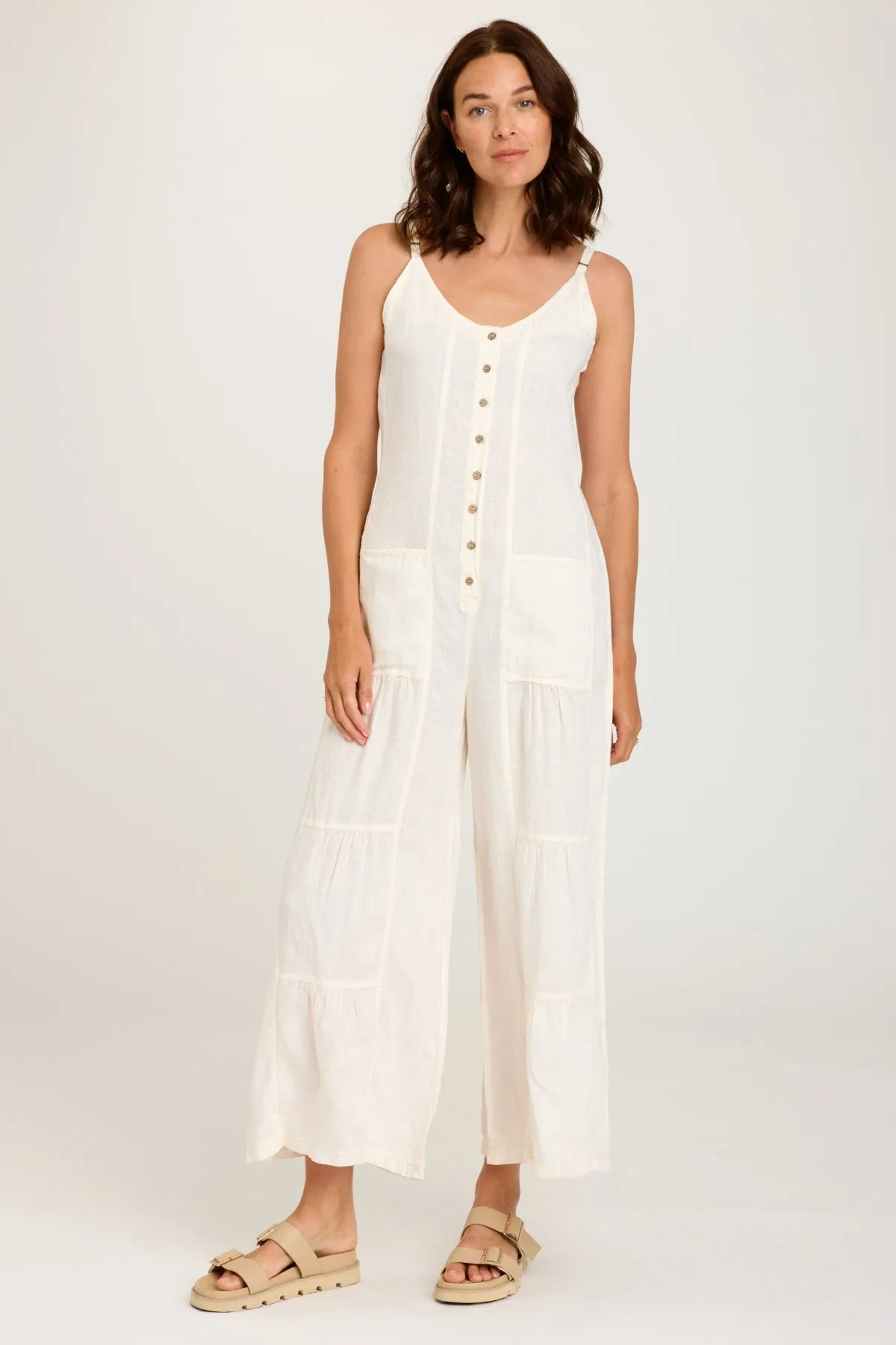 Macauley Crop Jumpsuit