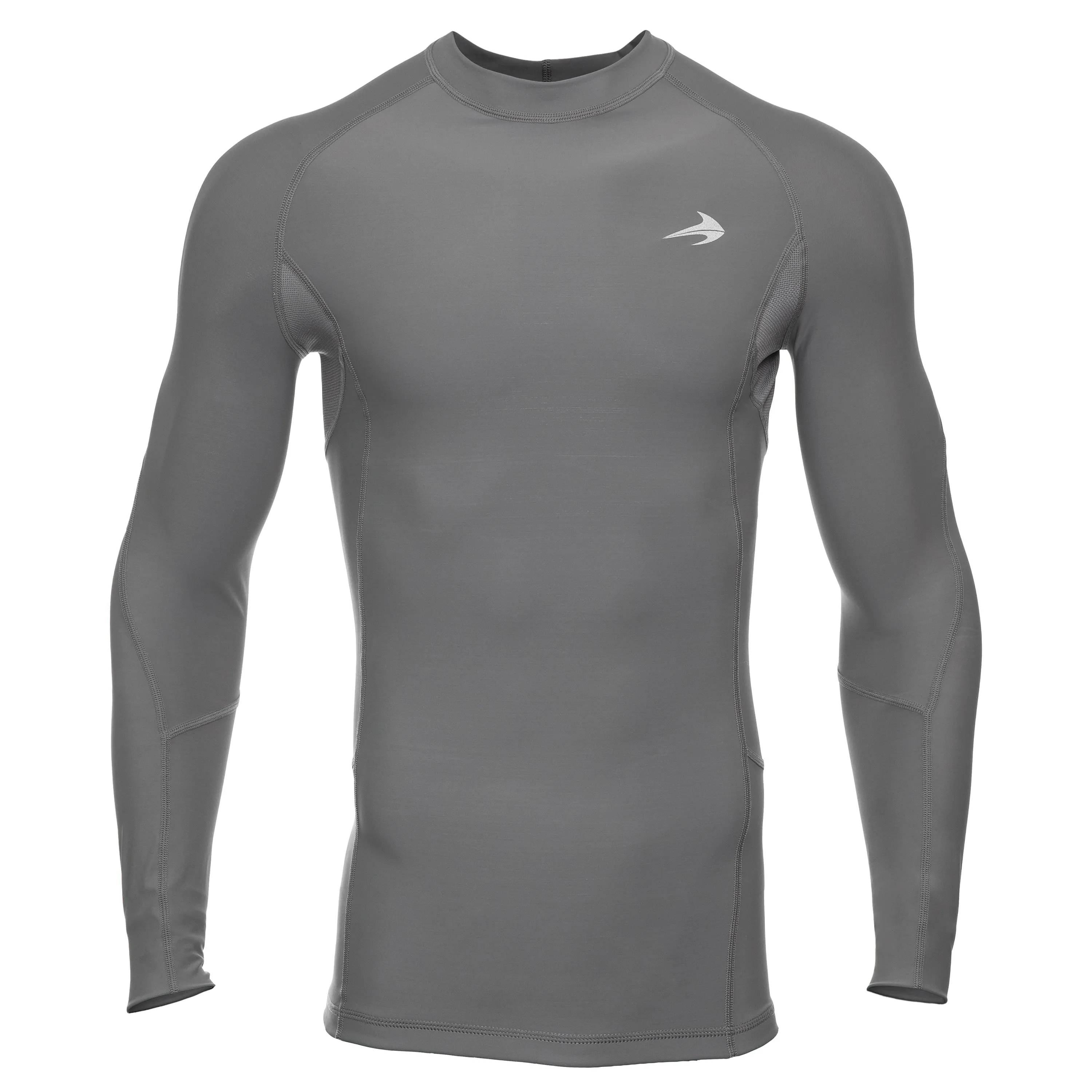 Men's Compression Long Sleeve Shirt - Dark Gray