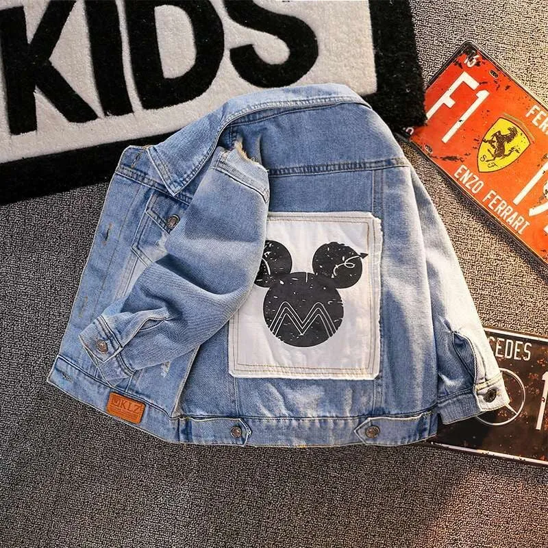 Mickey Denim Jacket, 2T-7T