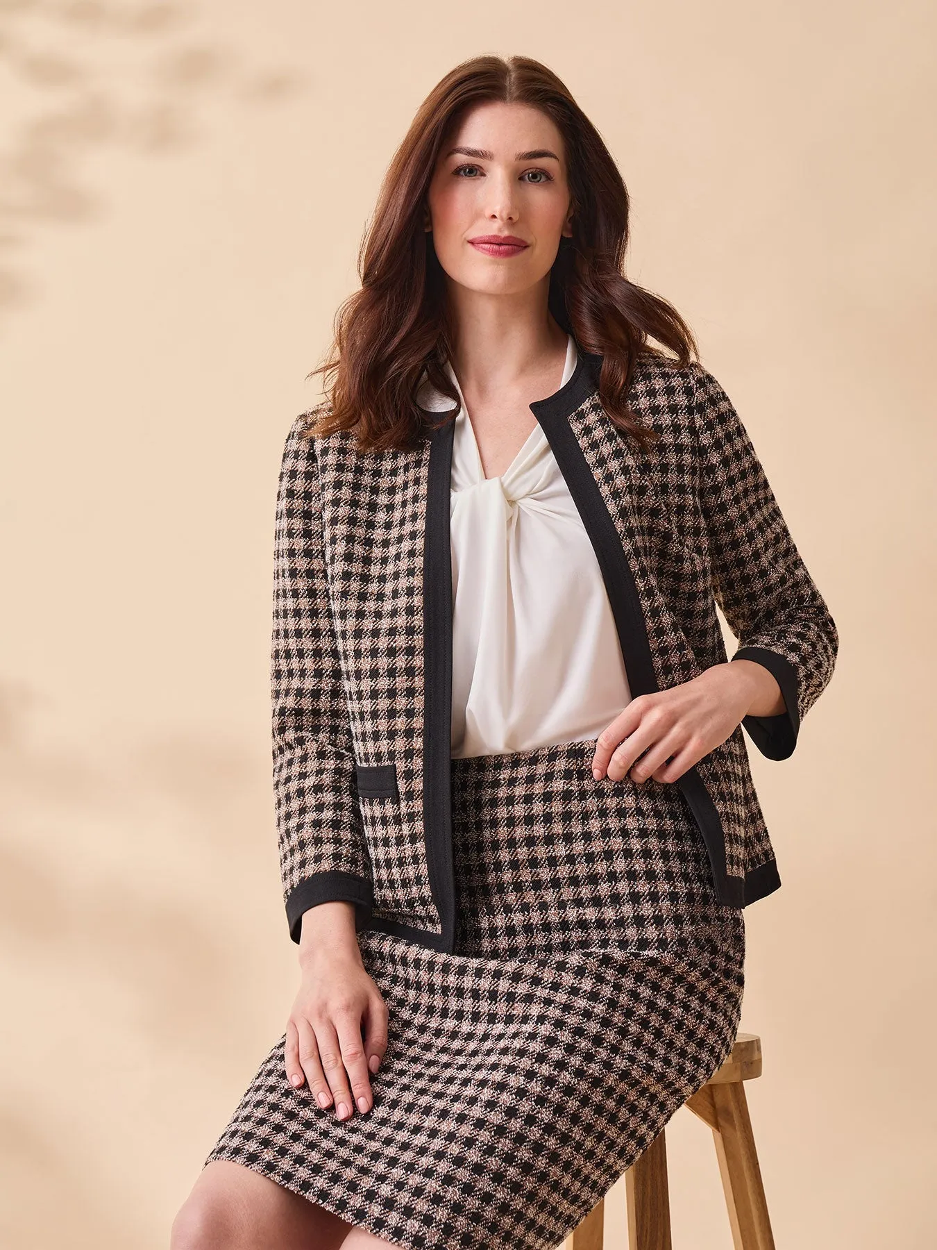 Petite Bradshaw Jacket, Plaid