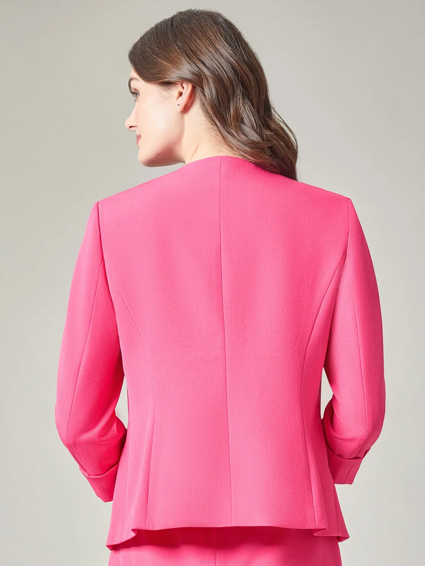 Petite Elle Jacket, Iconic Stretch Crepe