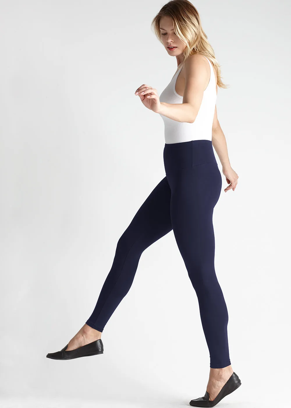 Rachel Shaping Legging - Cotton Stretch