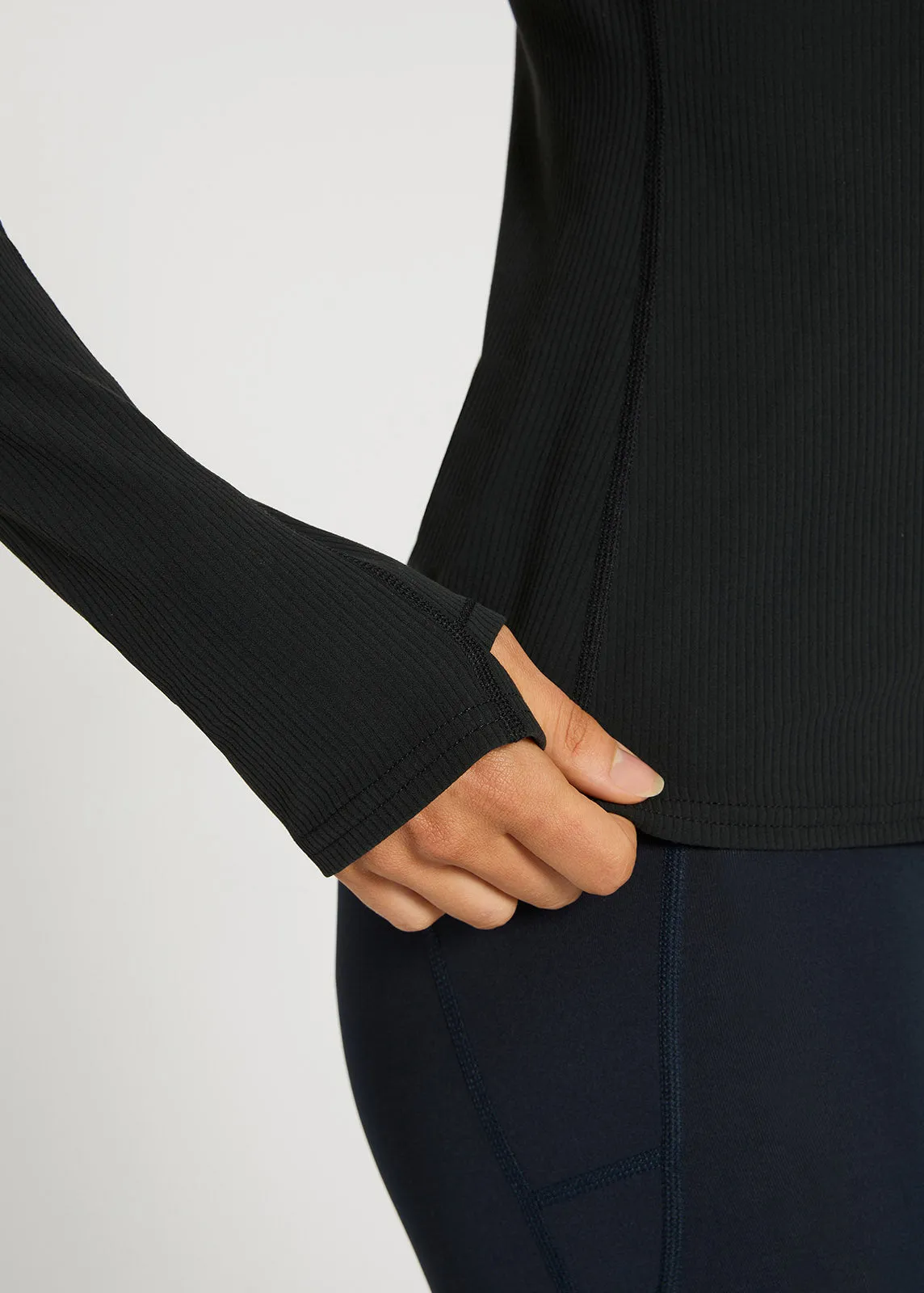 Ribbed Cardio Long Sleeve