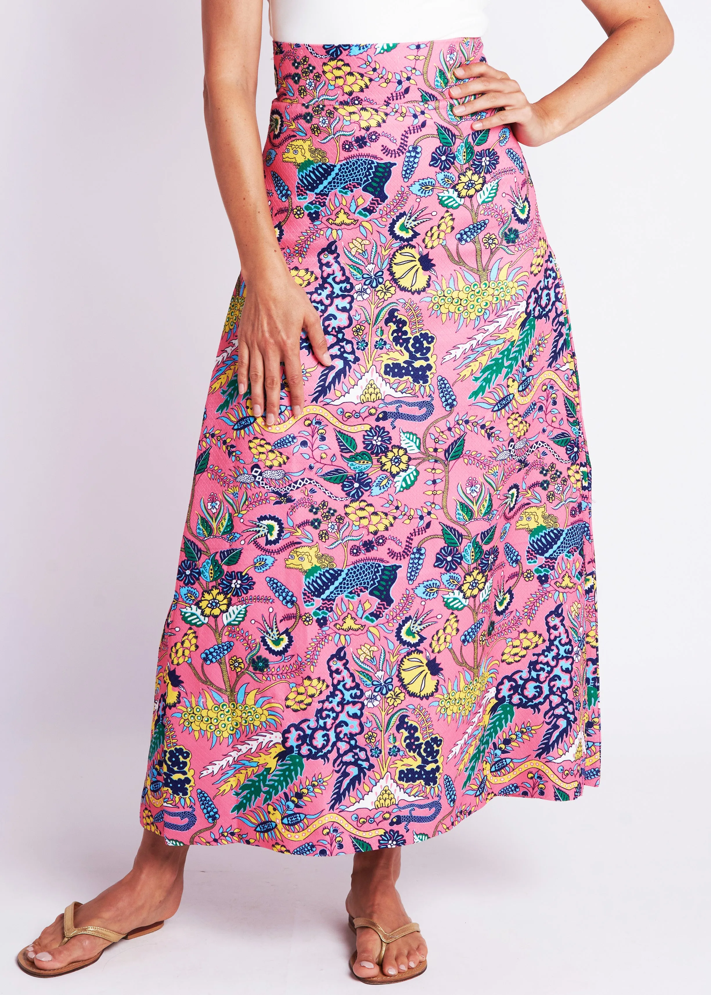 Sanibel Skirt - Eden Pink Multi