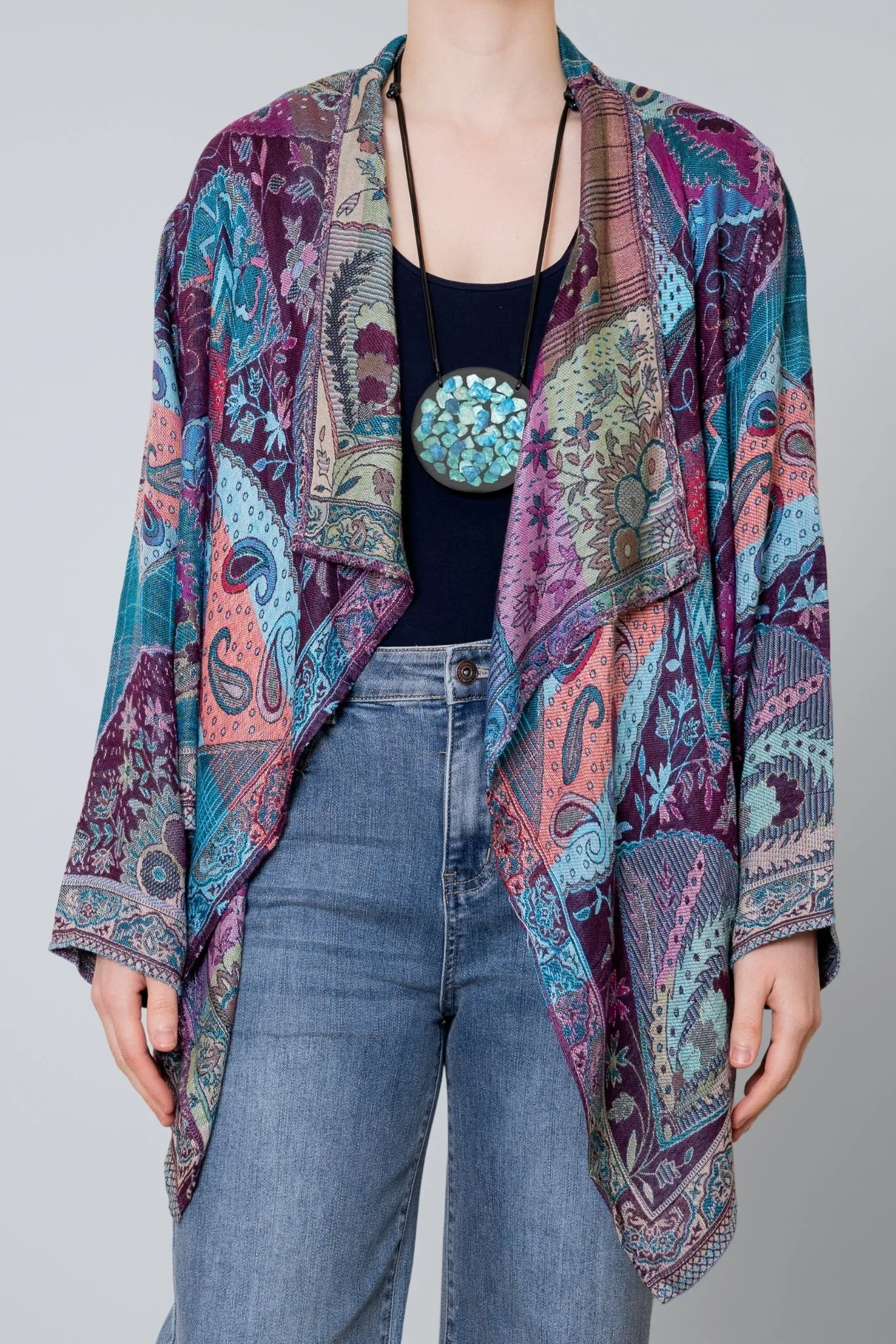 Short Printed Jacket - Jaipur