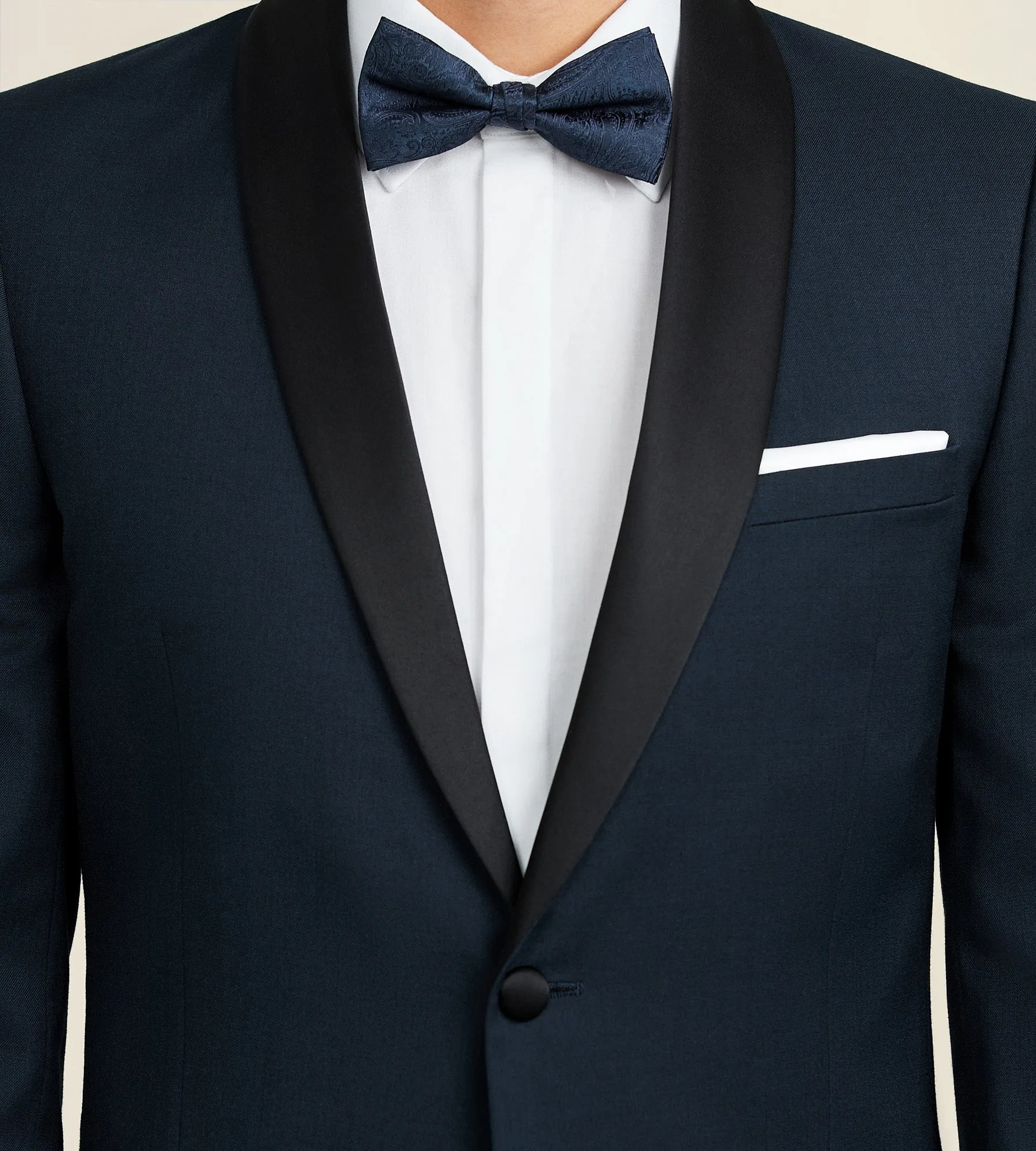 Slim Fit Stretch Shawl Collar Tuxedo Jacket