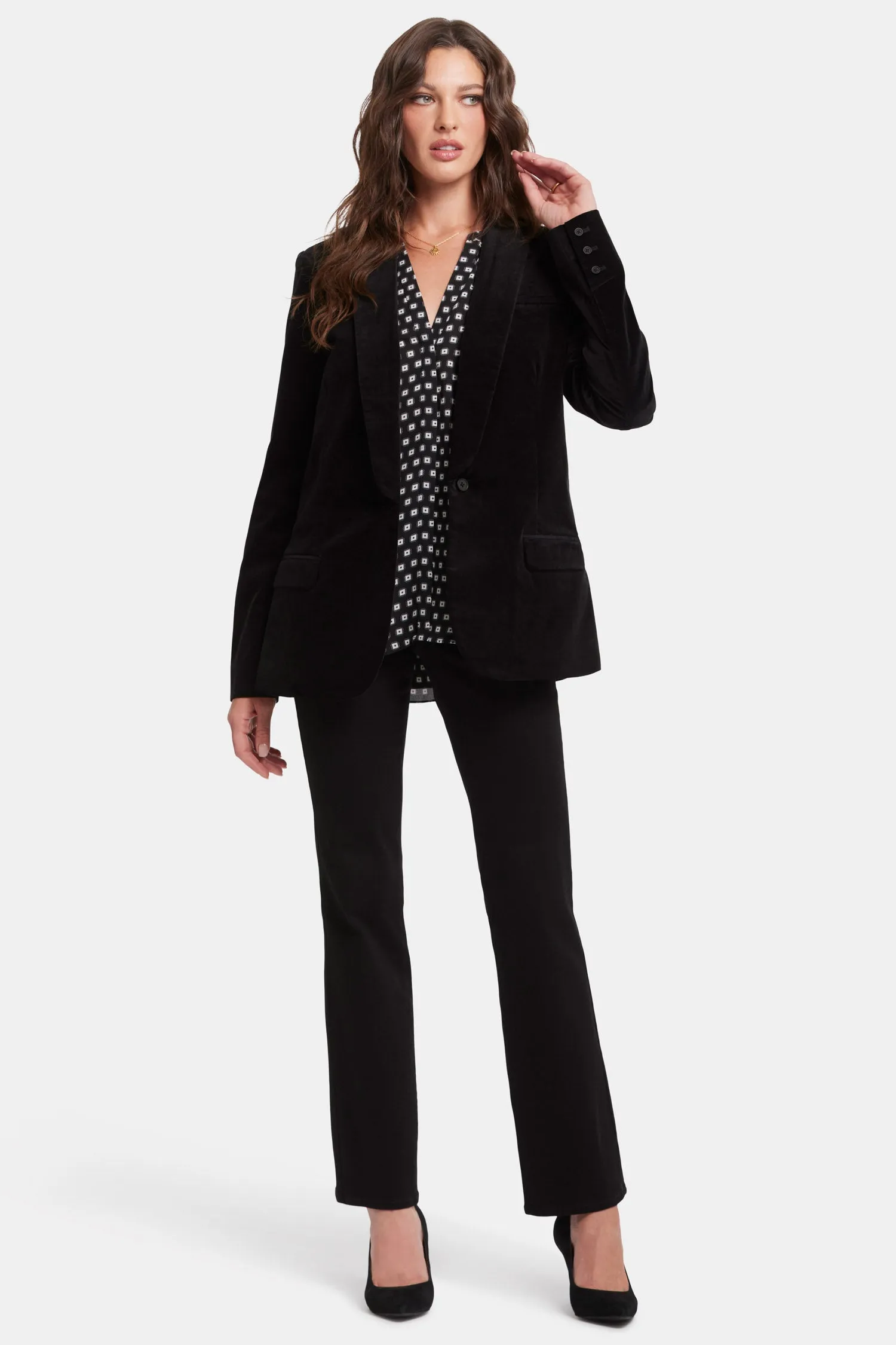 Tuxedo Jacket - Black