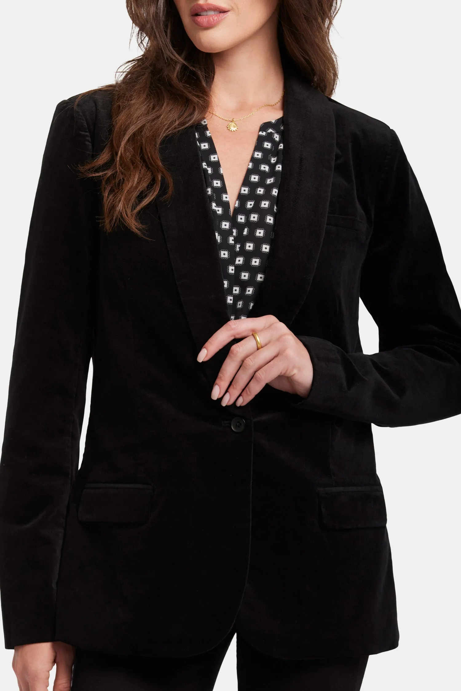 Tuxedo Jacket - Black