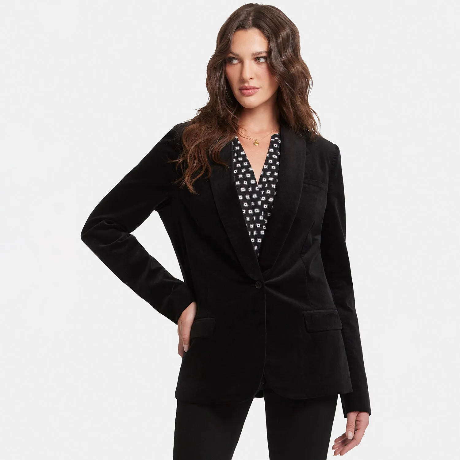 Tuxedo Jacket - Black