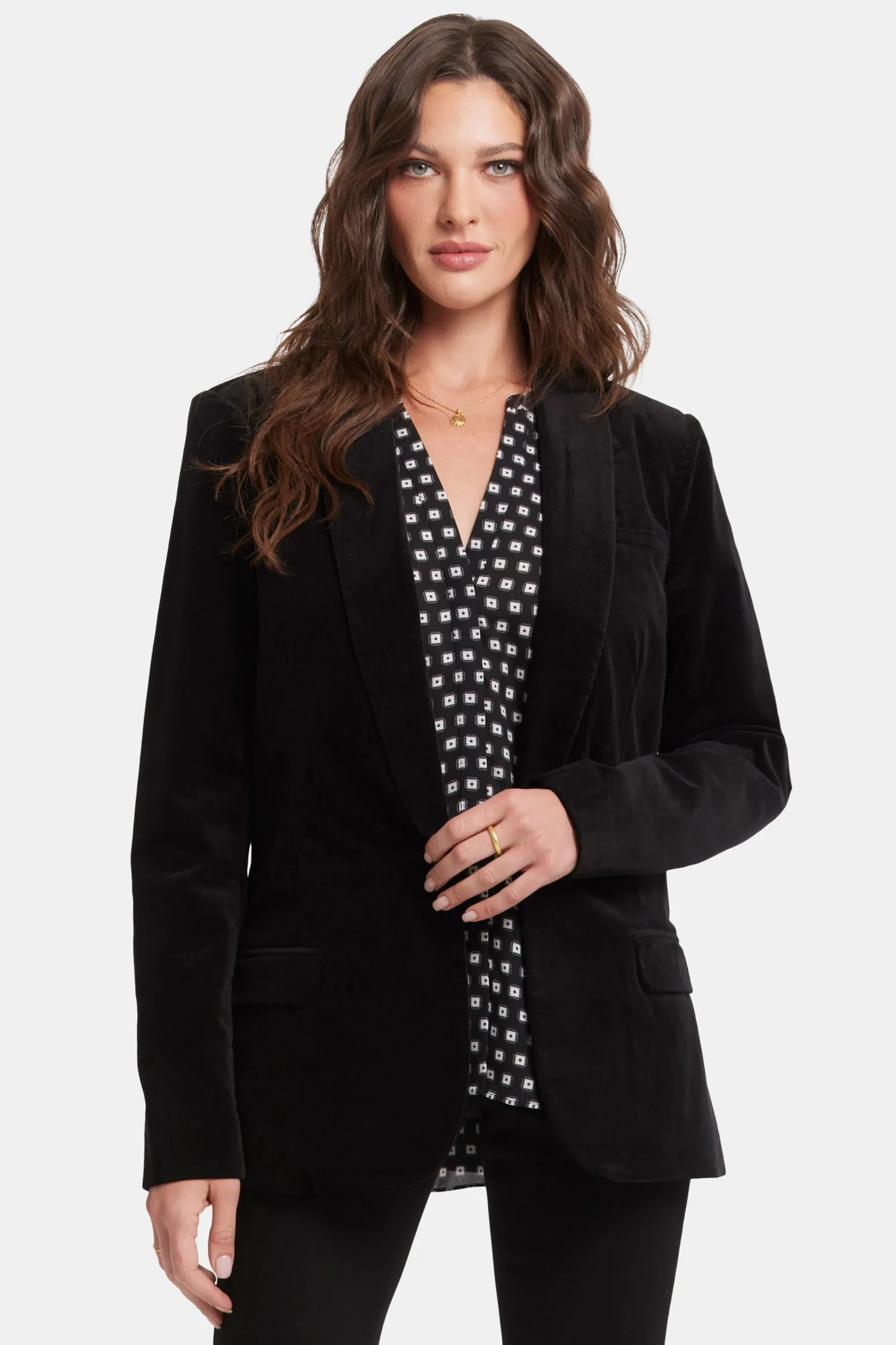 Tuxedo Jacket - Black