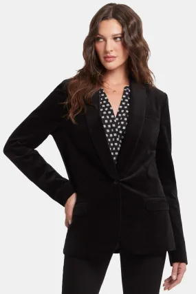 Tuxedo Jacket - Black