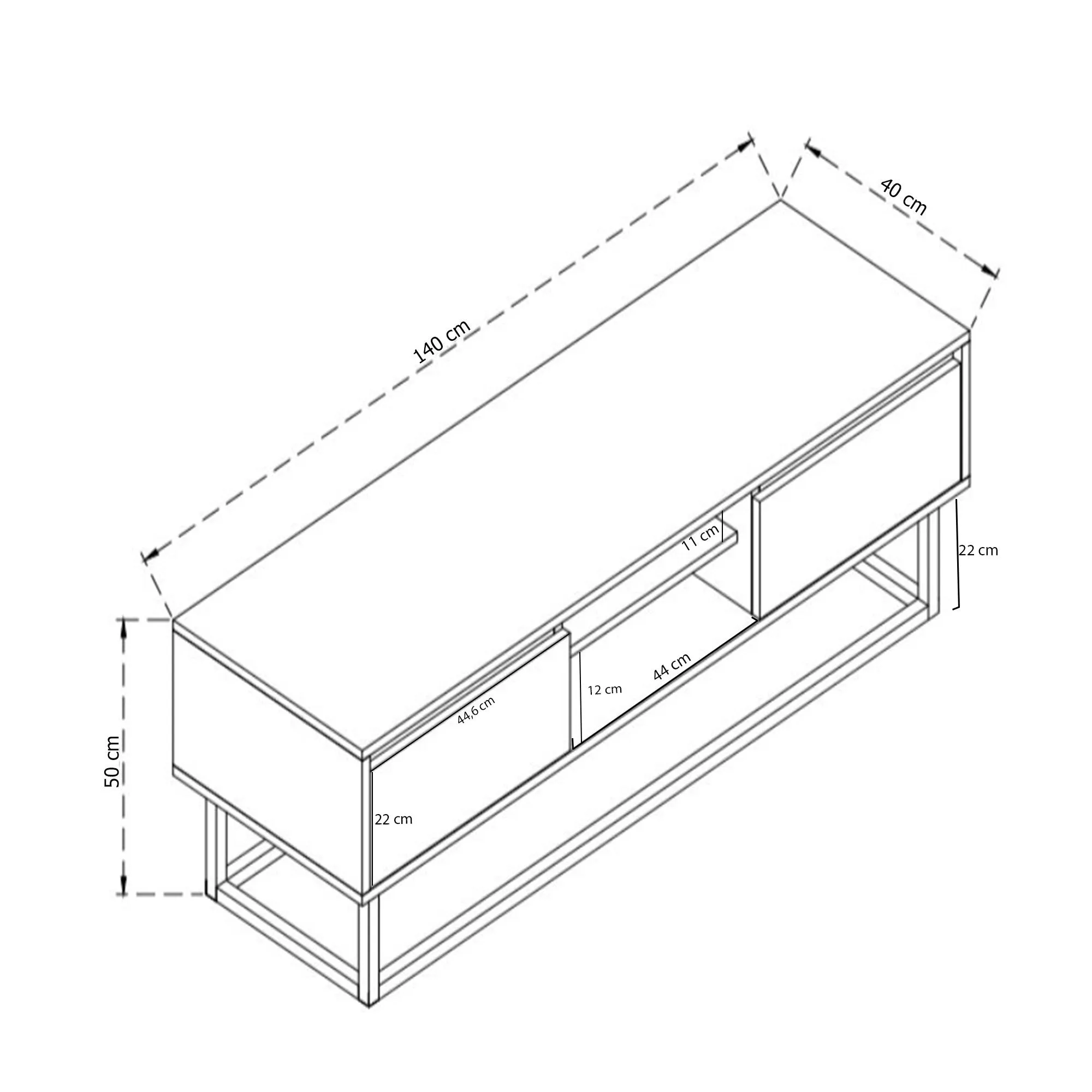 TV Stand Belinda 140