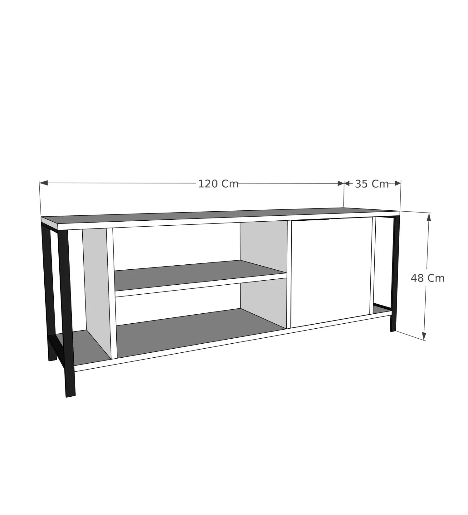 TV Stand Bond - Felt