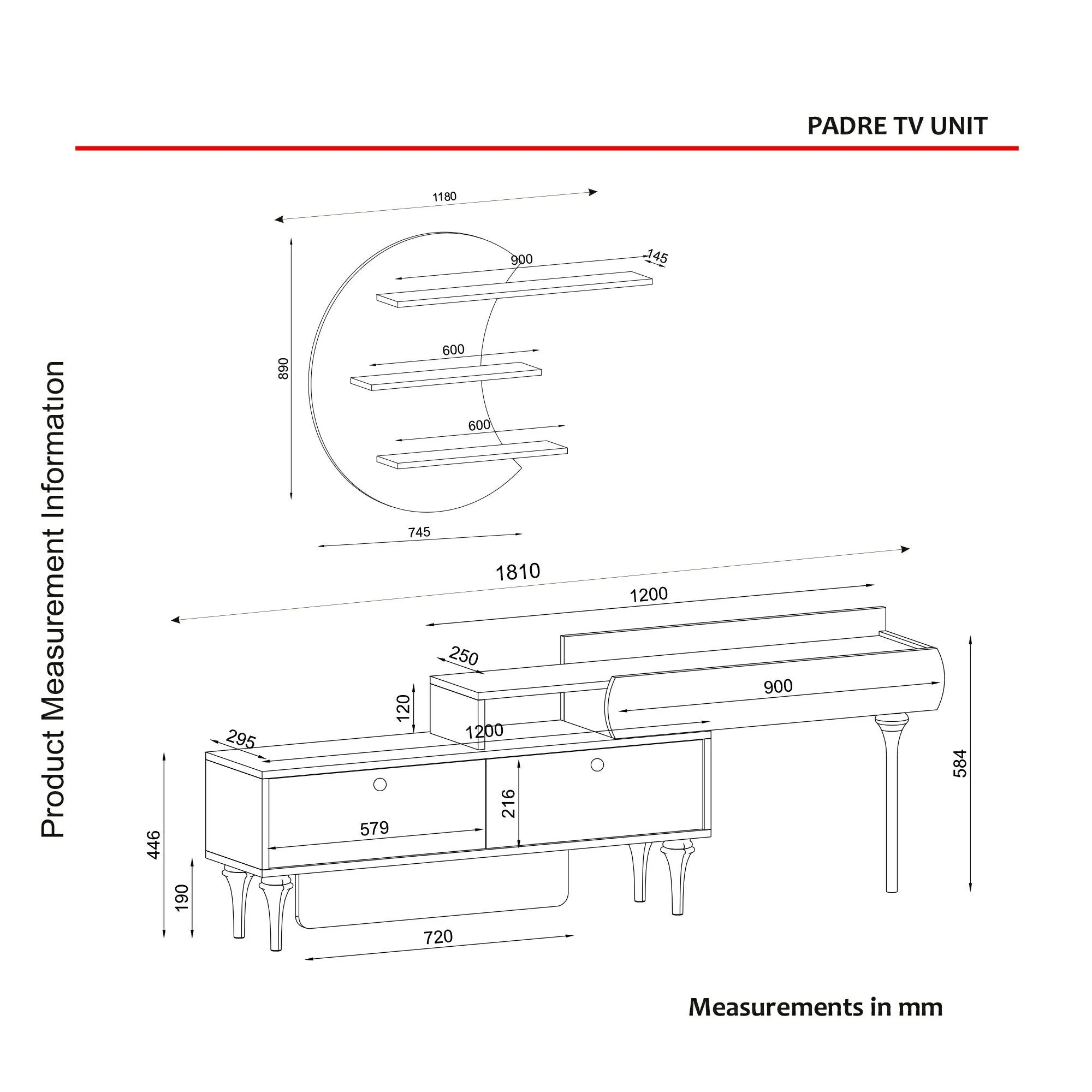 TV Unit Padre