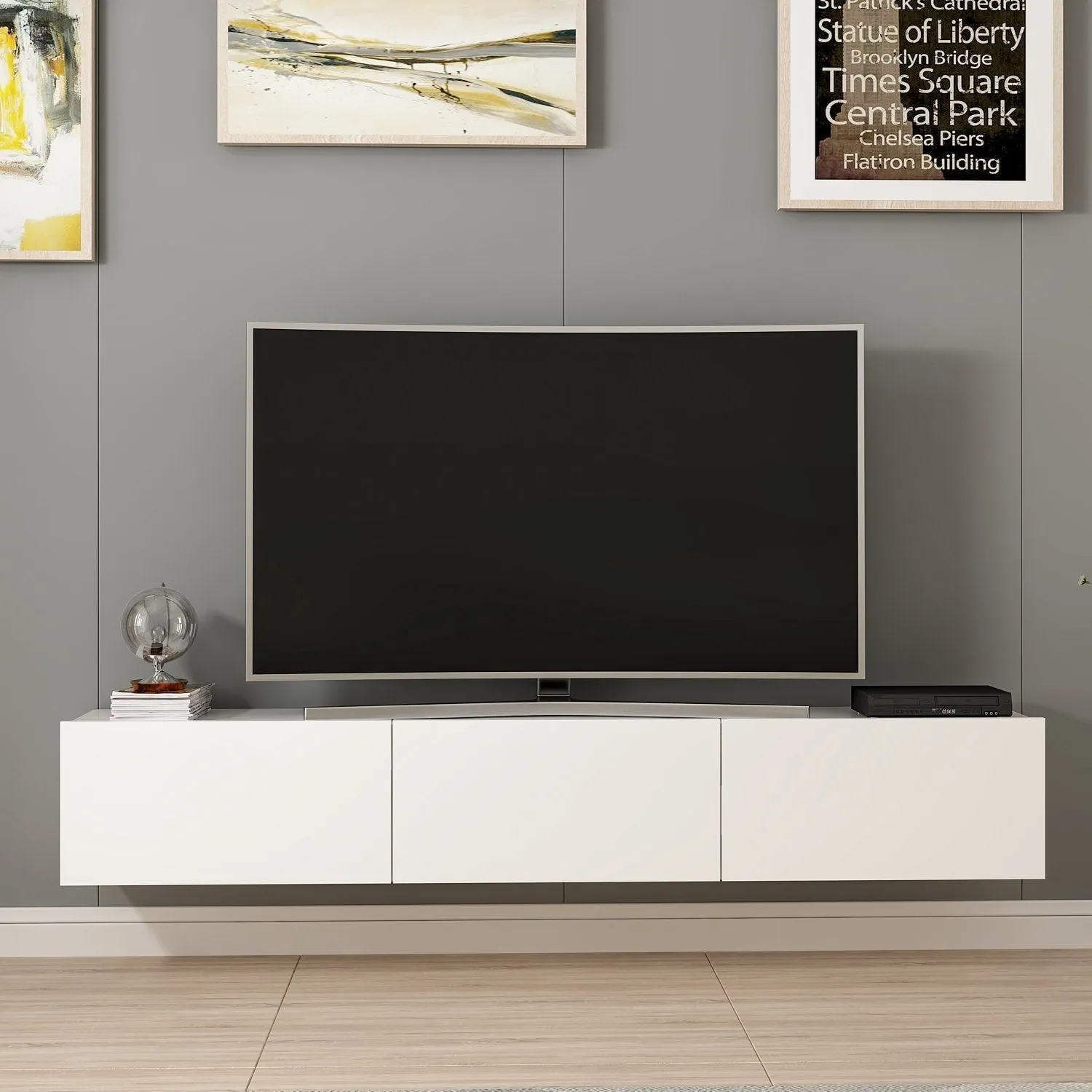 TV Unit Rigel - White