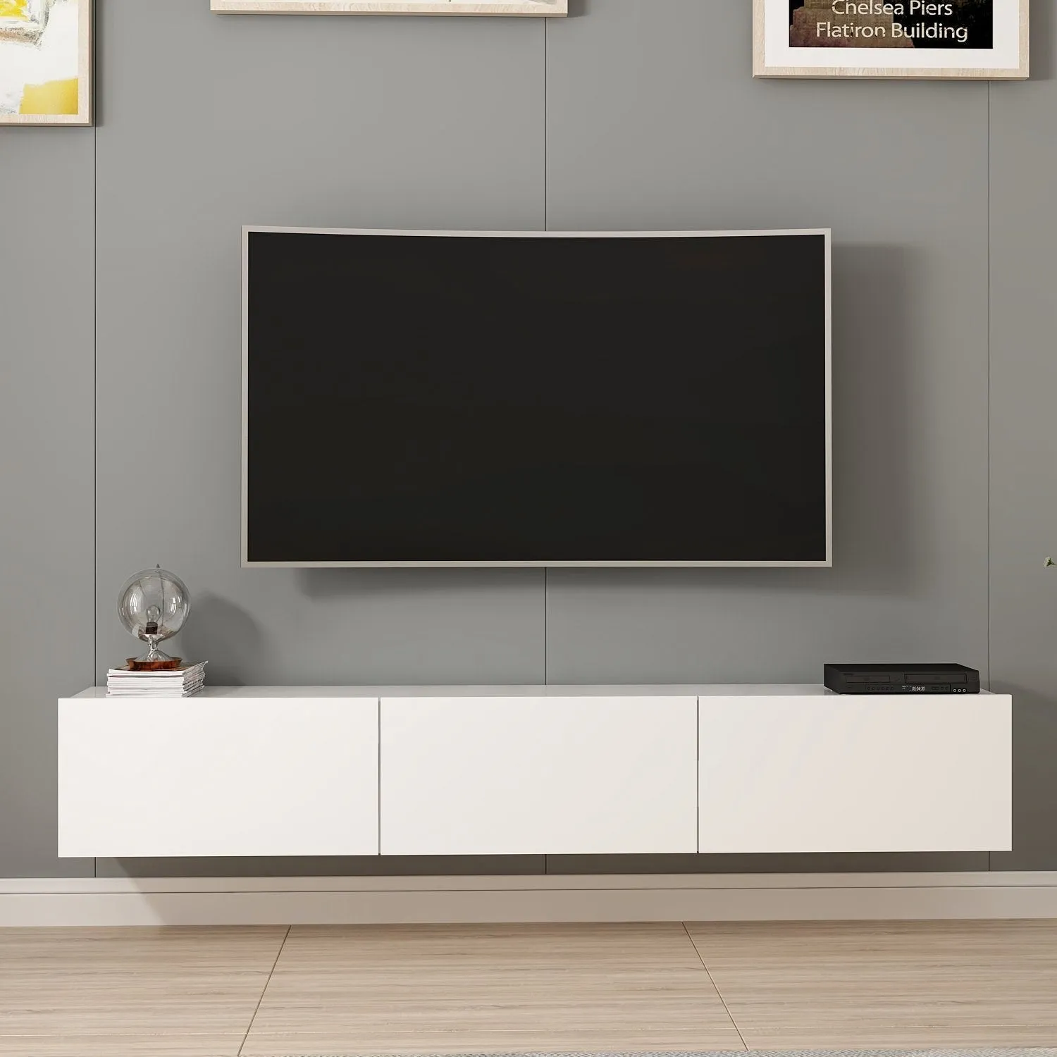 TV Unit Rigel - White