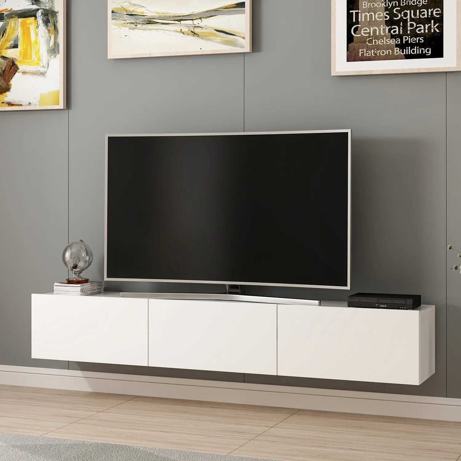 TV Unit Rigel - White