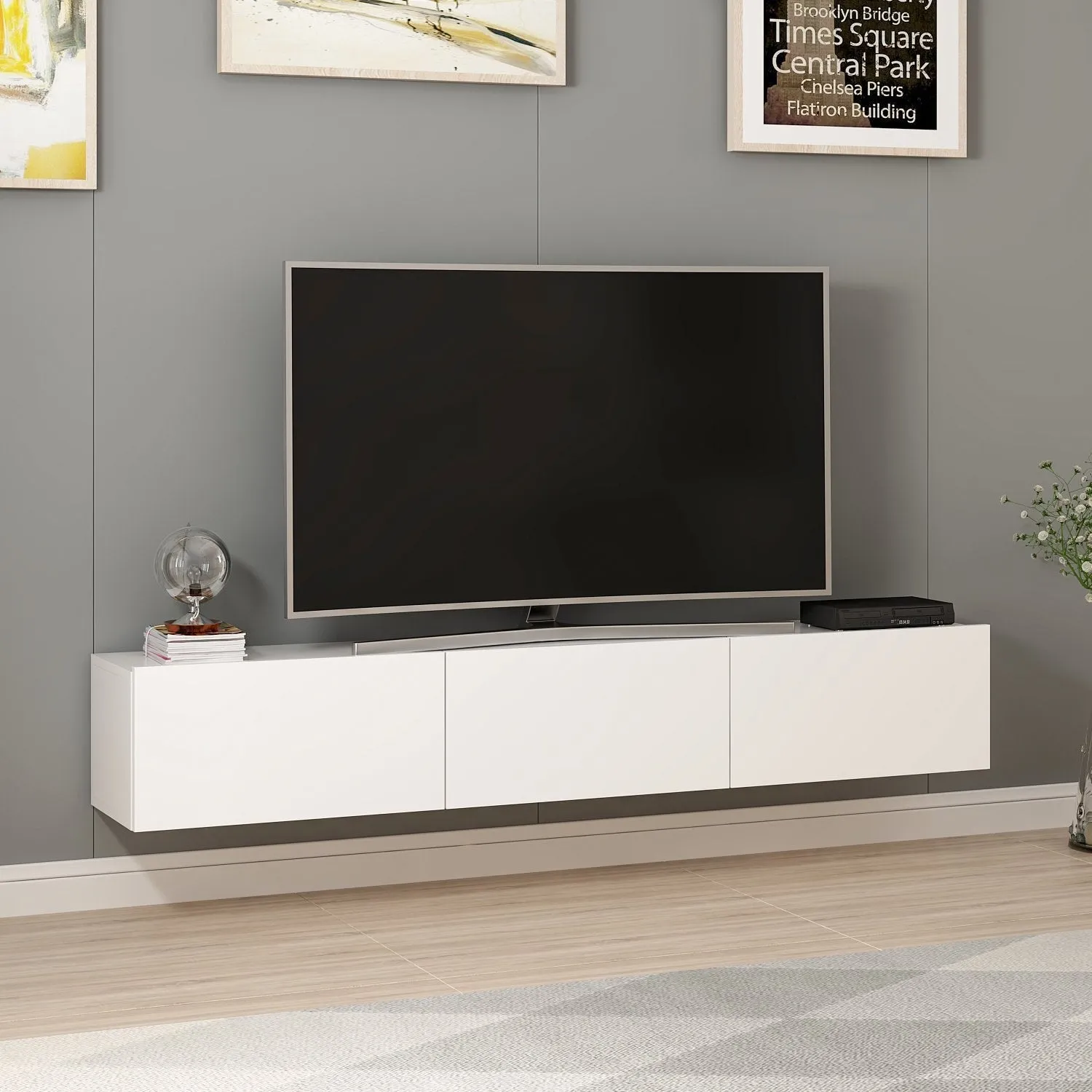 TV Unit Rigel - White