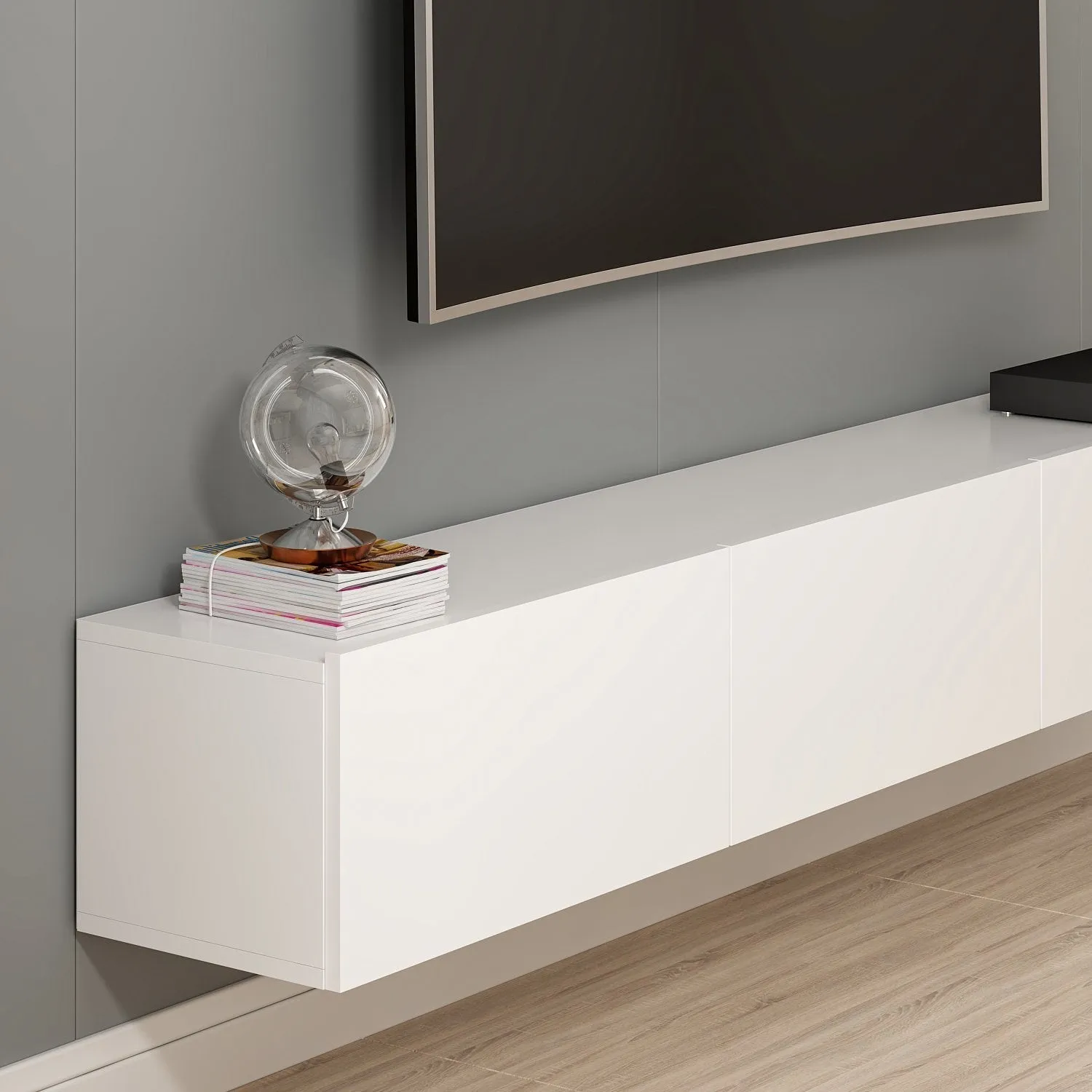 TV Unit Rigel - White