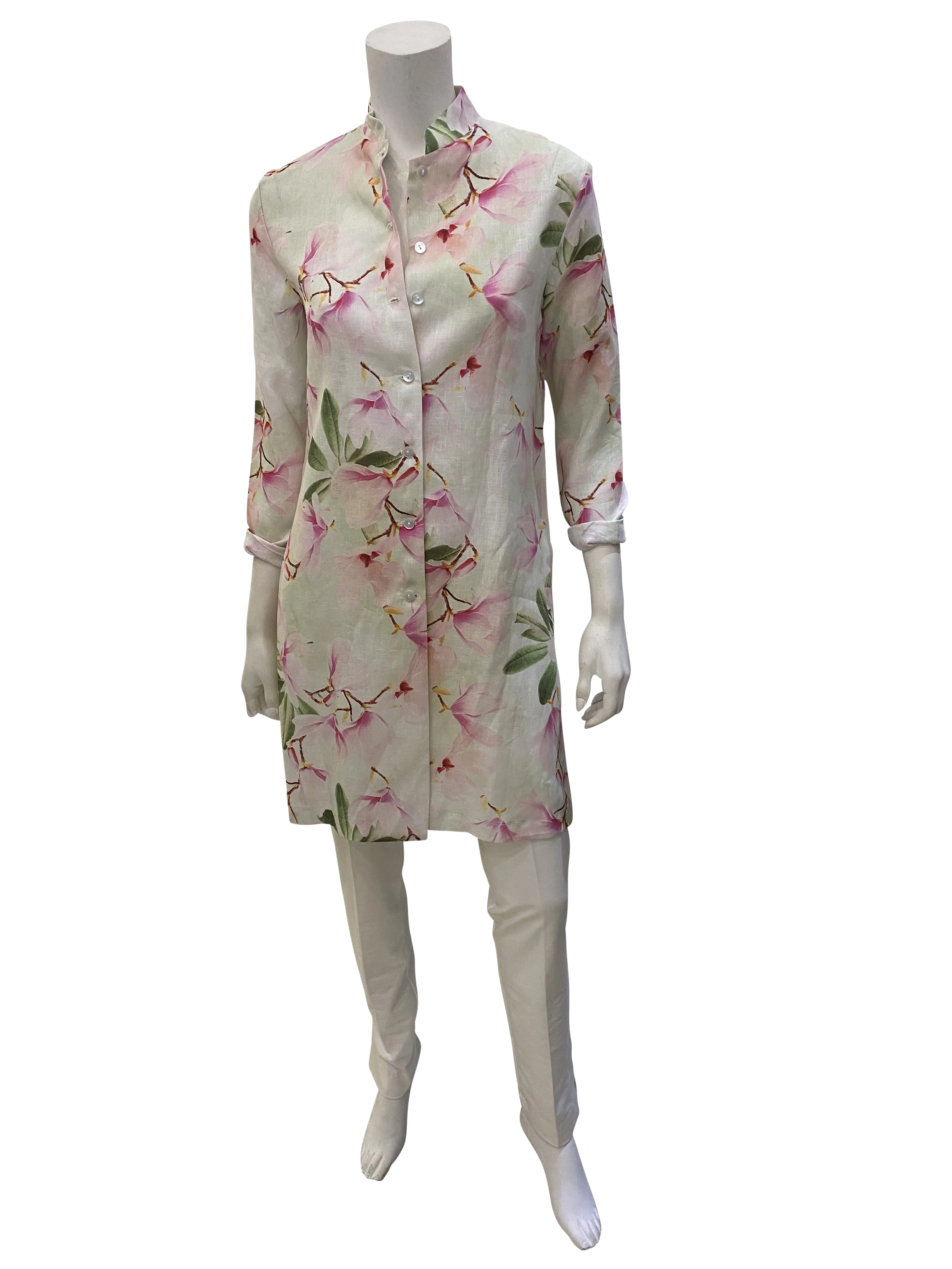 Wendy Tunic in Linen - Print