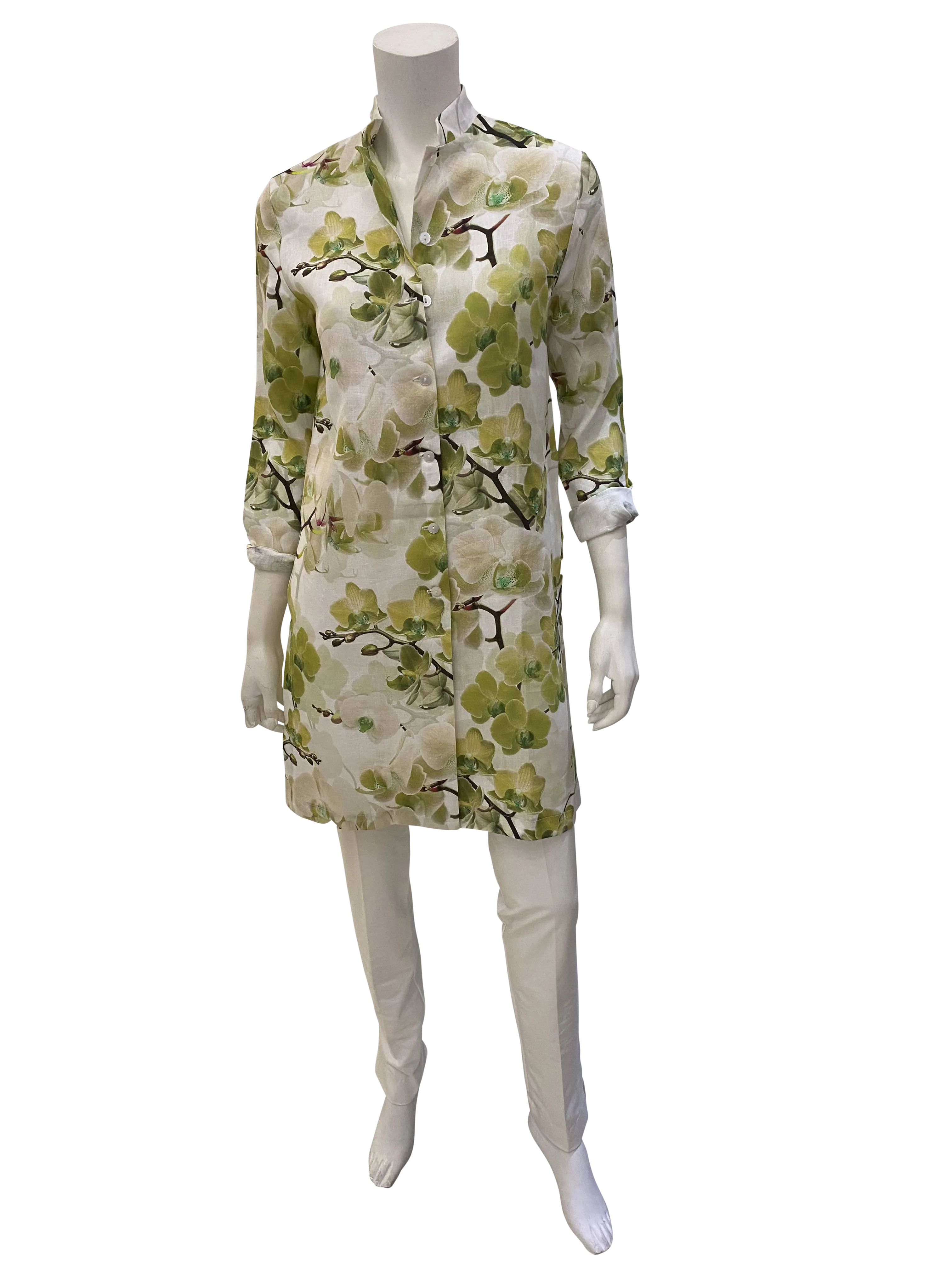 Wendy Tunic in Linen - Print