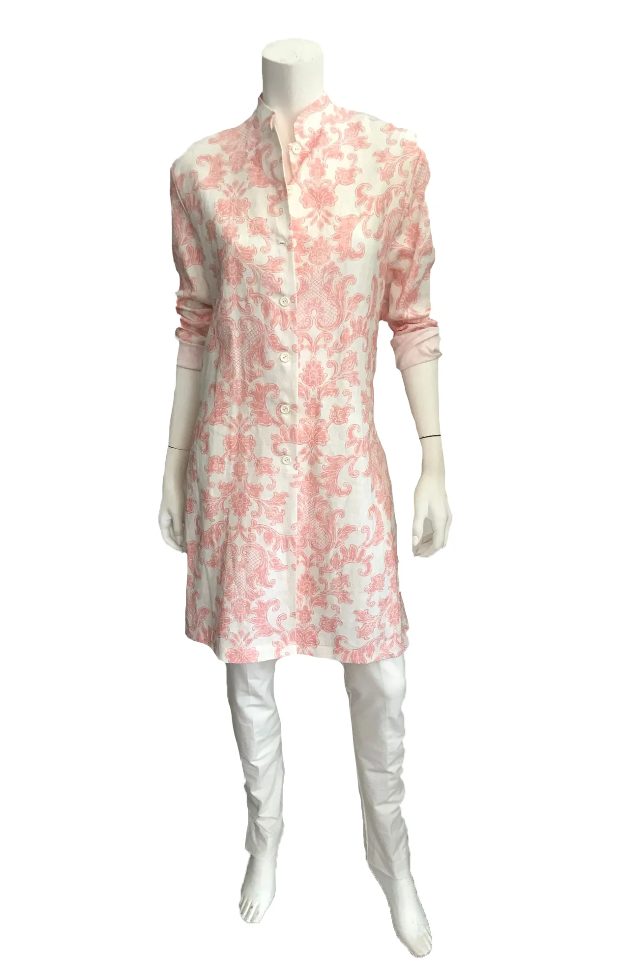 Wendy Tunic in Linen - Print