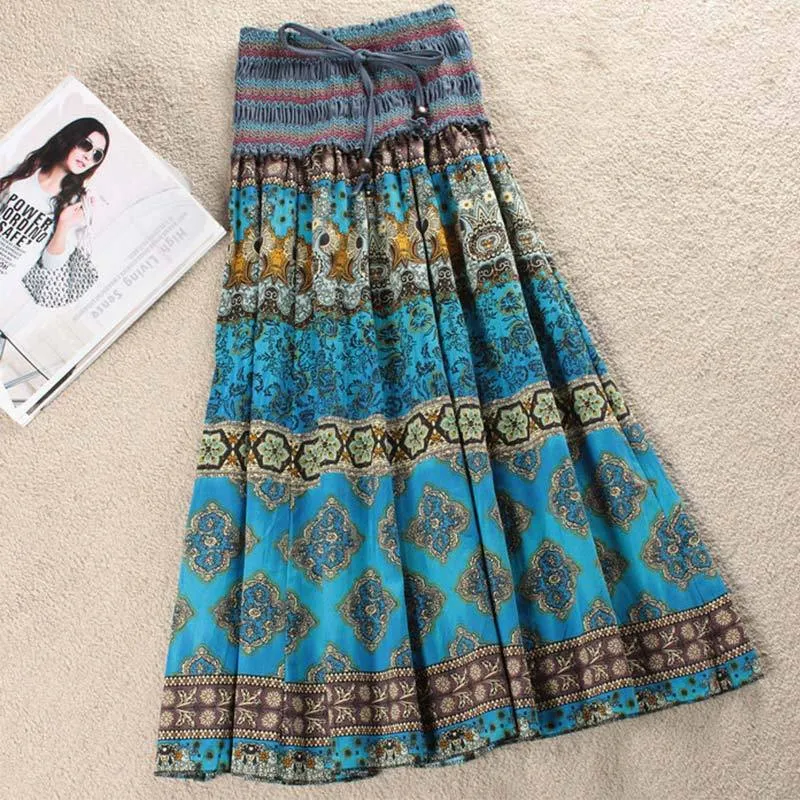 Women's Strapless Ruched Boho Dress